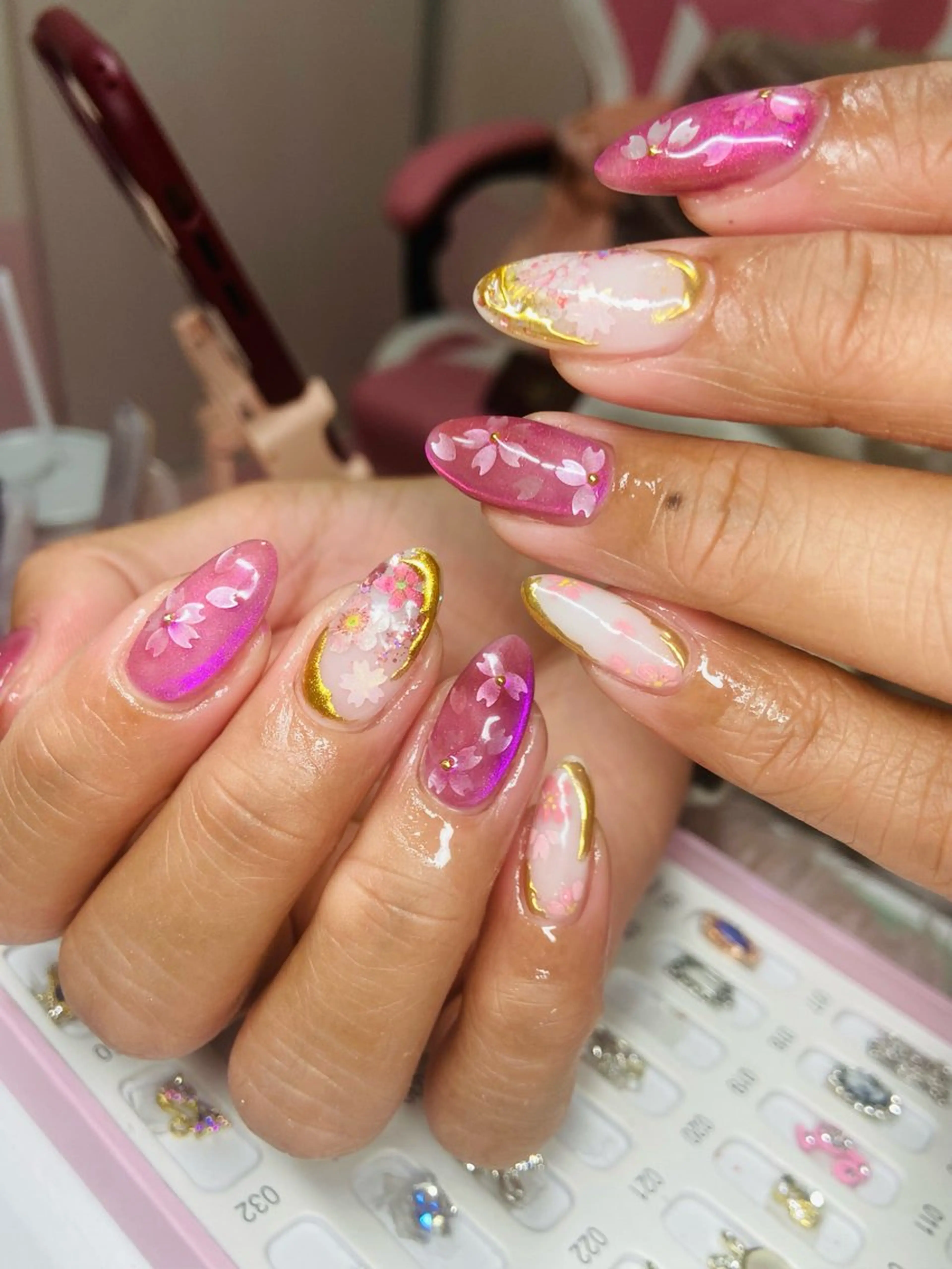 ネイル HandSnail 座間自宅ネイルサロンのネイルデザイン