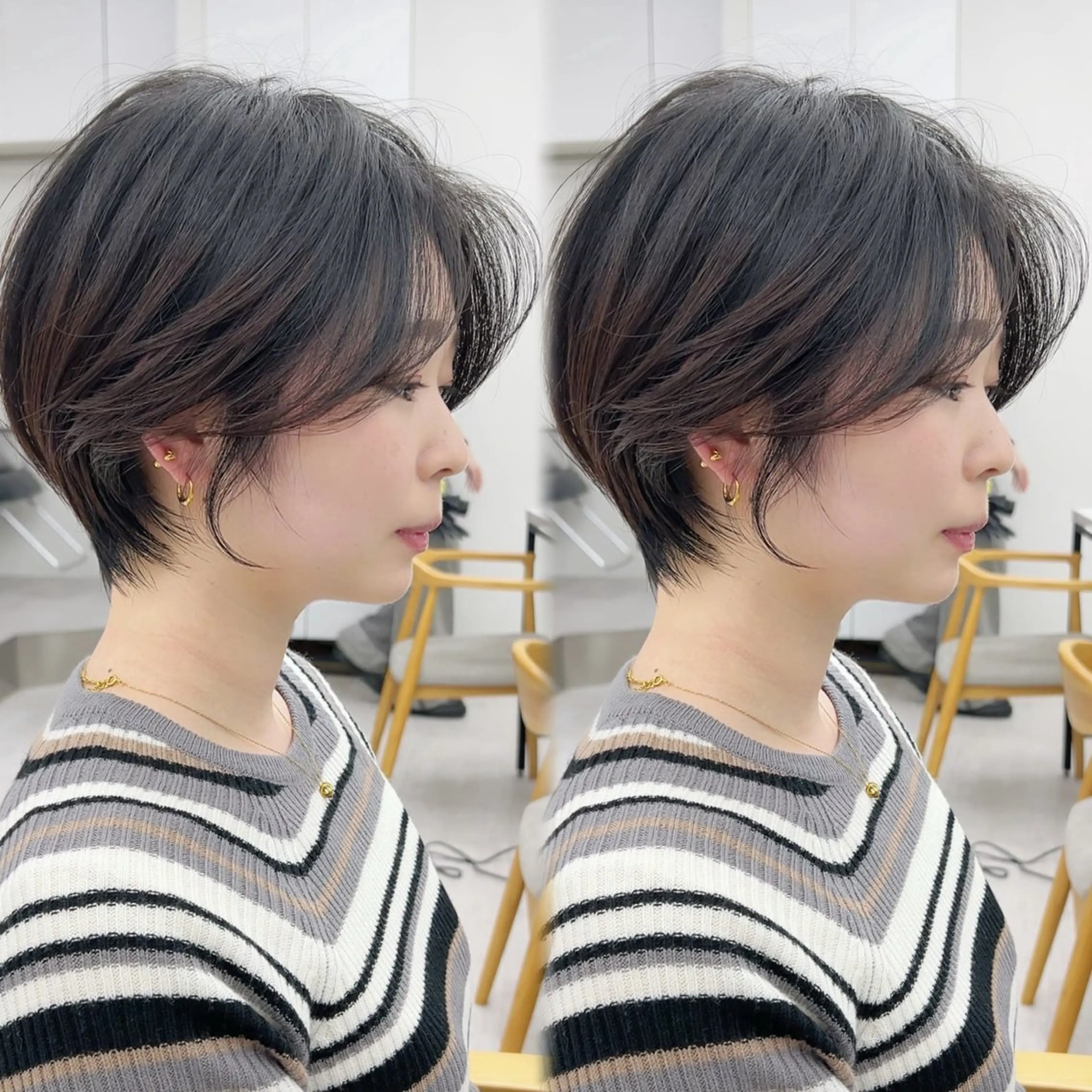 ショート 心斎橋/ショート /ボブ/似合わせのヘアスタイル