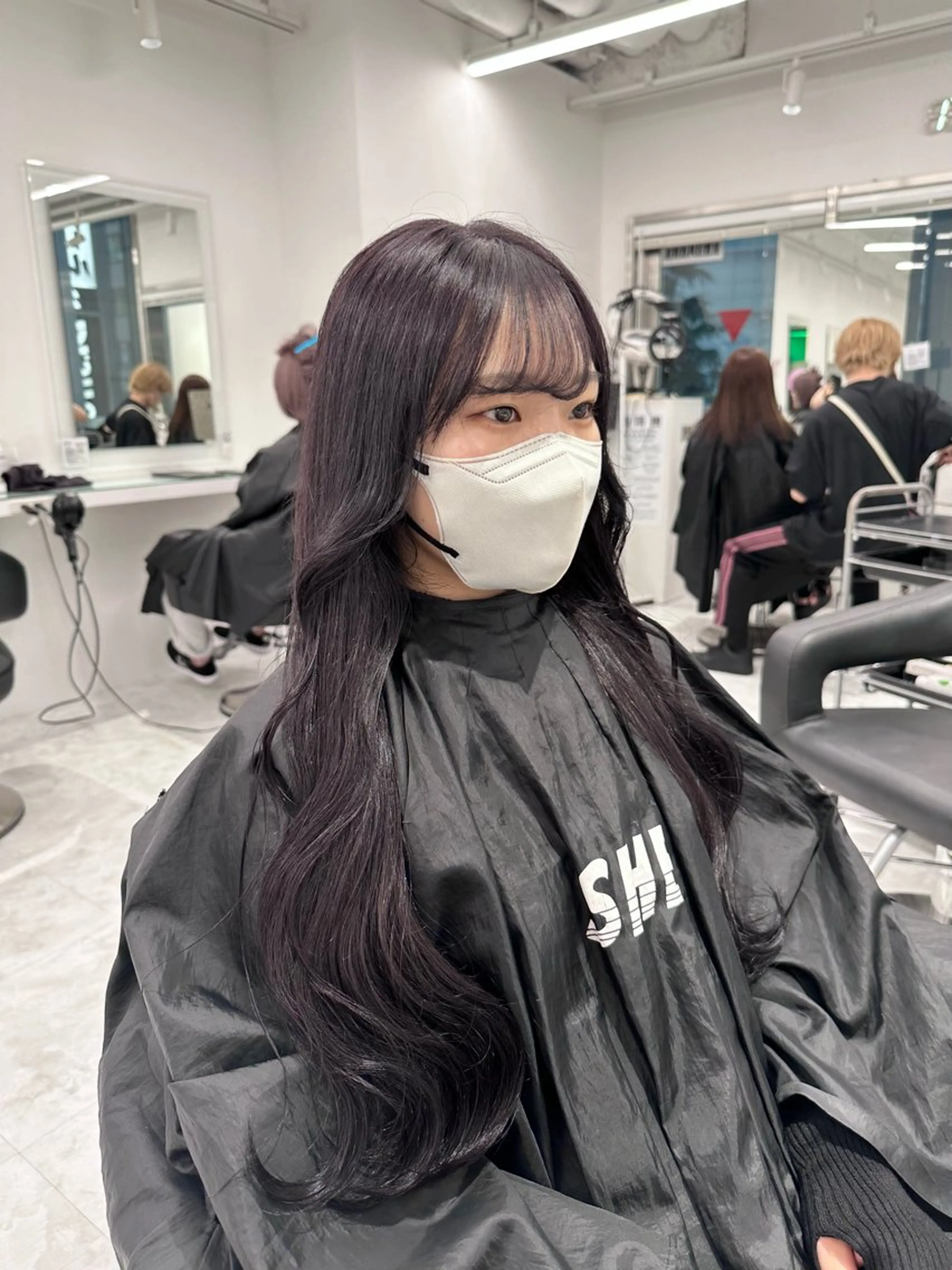 ロング カラー 韓国ヘア🇰🇷🎀 みきのヘアスタイル