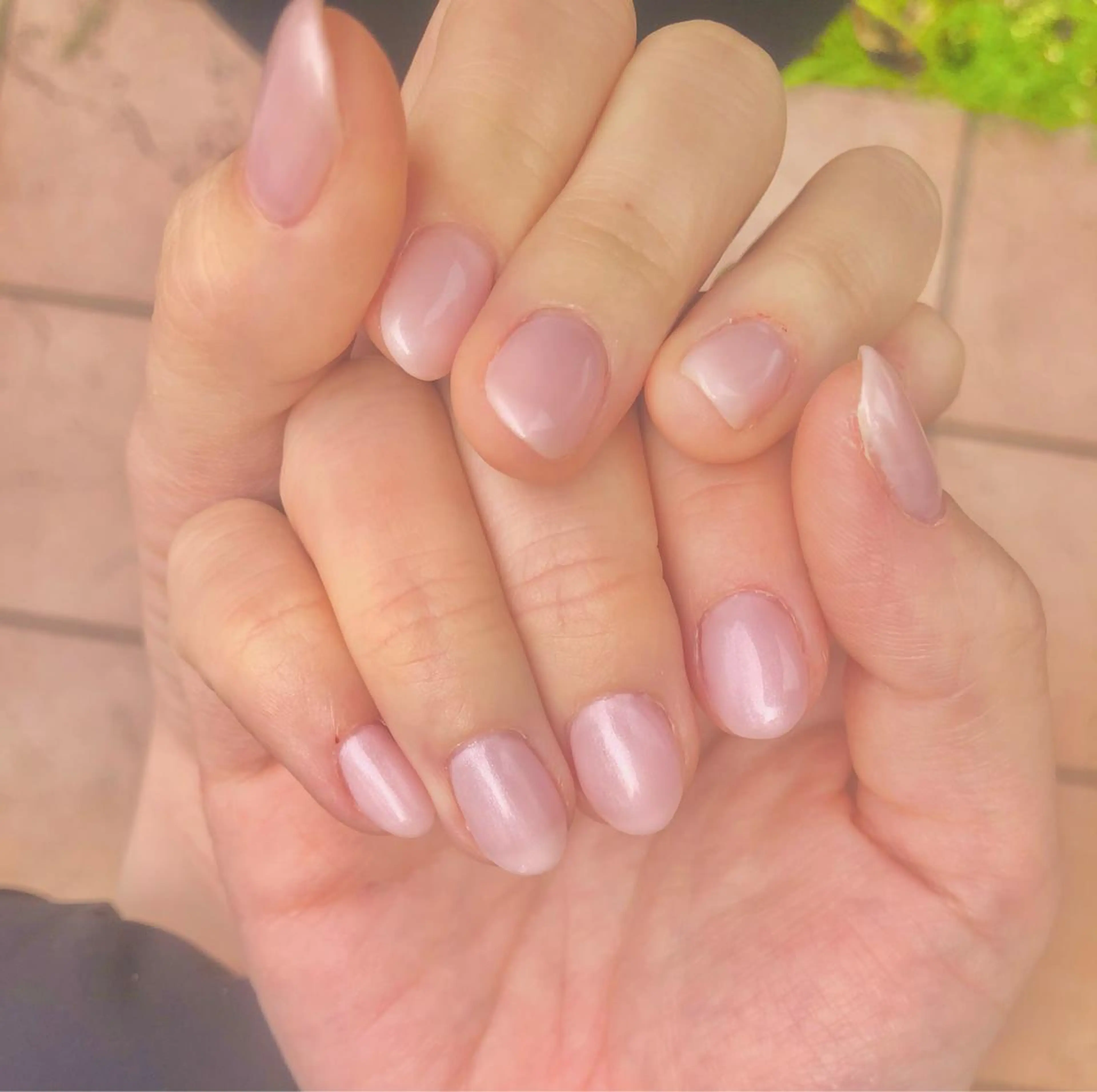 キッズ ネイル ワンカラーネイル ピンク ハンドネイル おうちネイルサロン RINAのその他イメージ