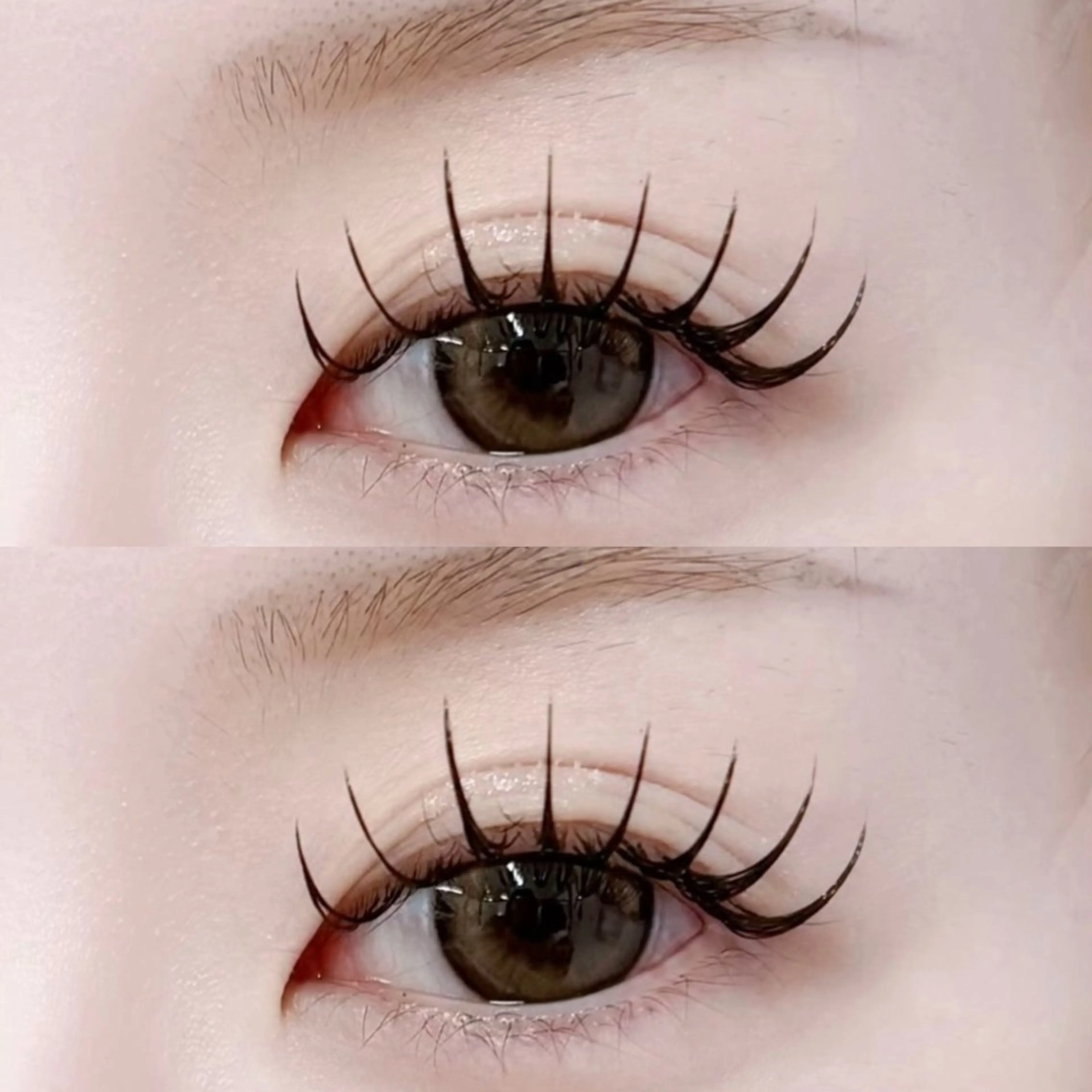 マツエク・マツパ バインドロック Dカール マツエク ♥️Ji Ji♥️のマツエク・マツパデザイン