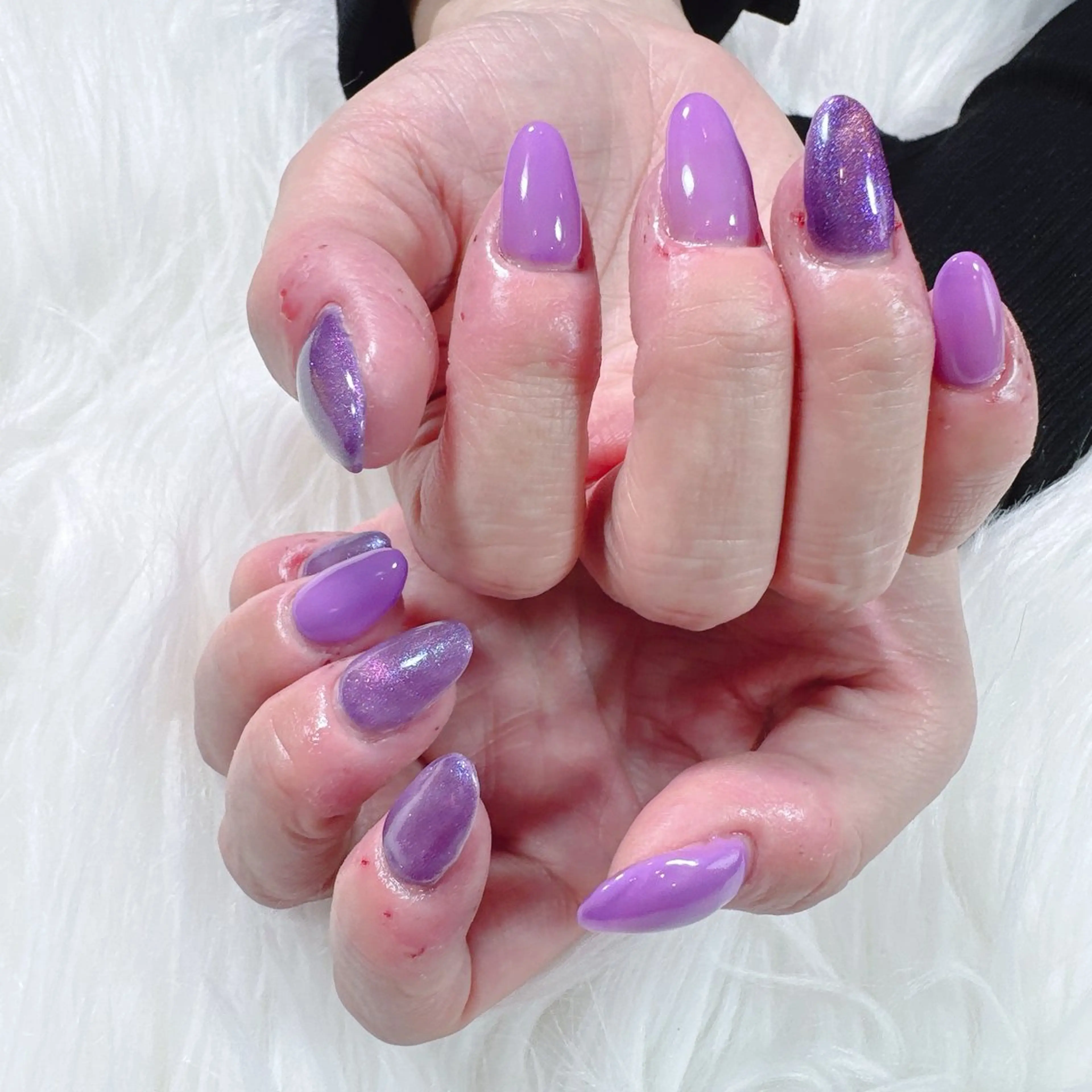 ネイル 長さ出し ワンカラーネイル ハンドネイル MignonReve 🎀Sayaのネイルデザイン