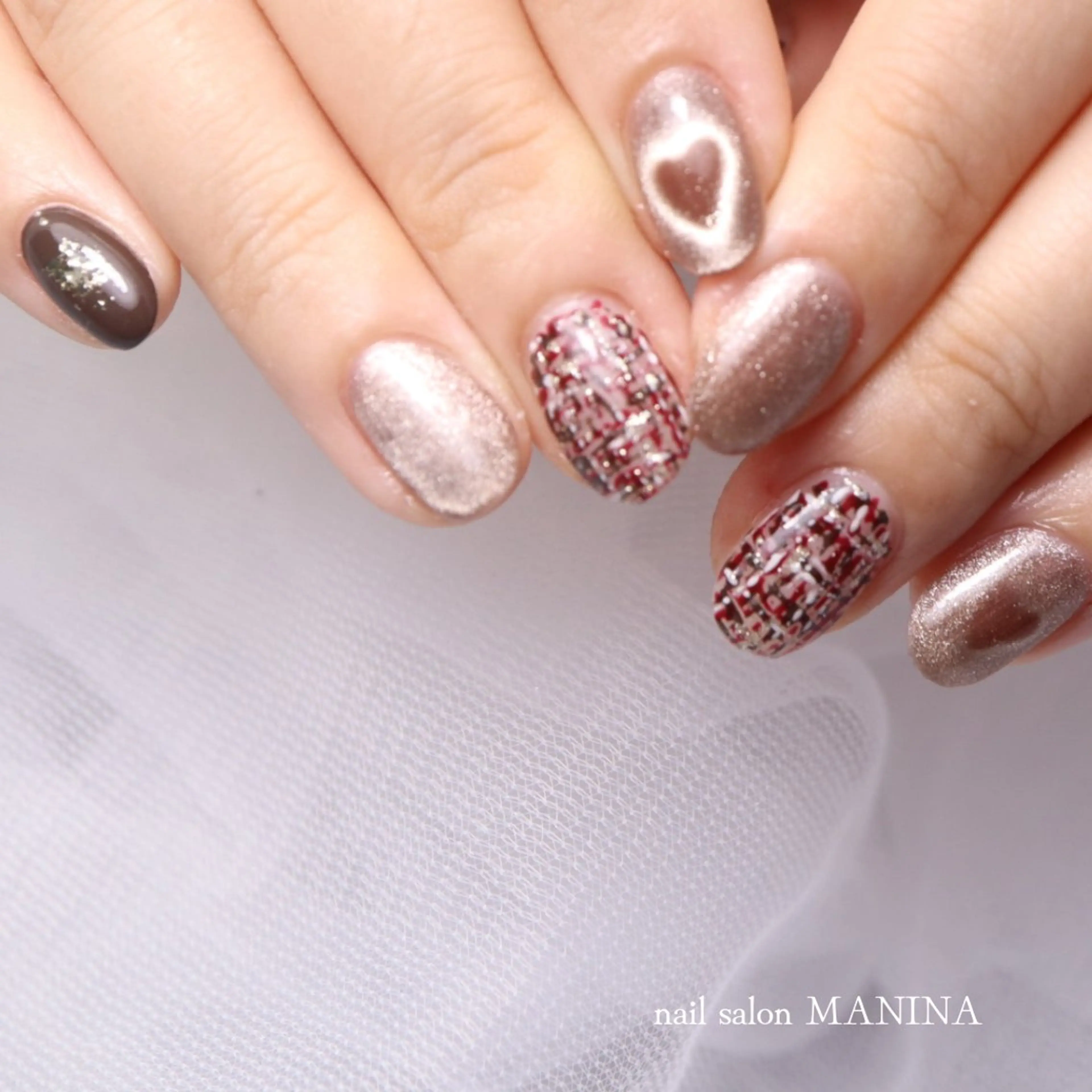 ネイル nailsalon MANINA齋藤愛美のネイルデザイン