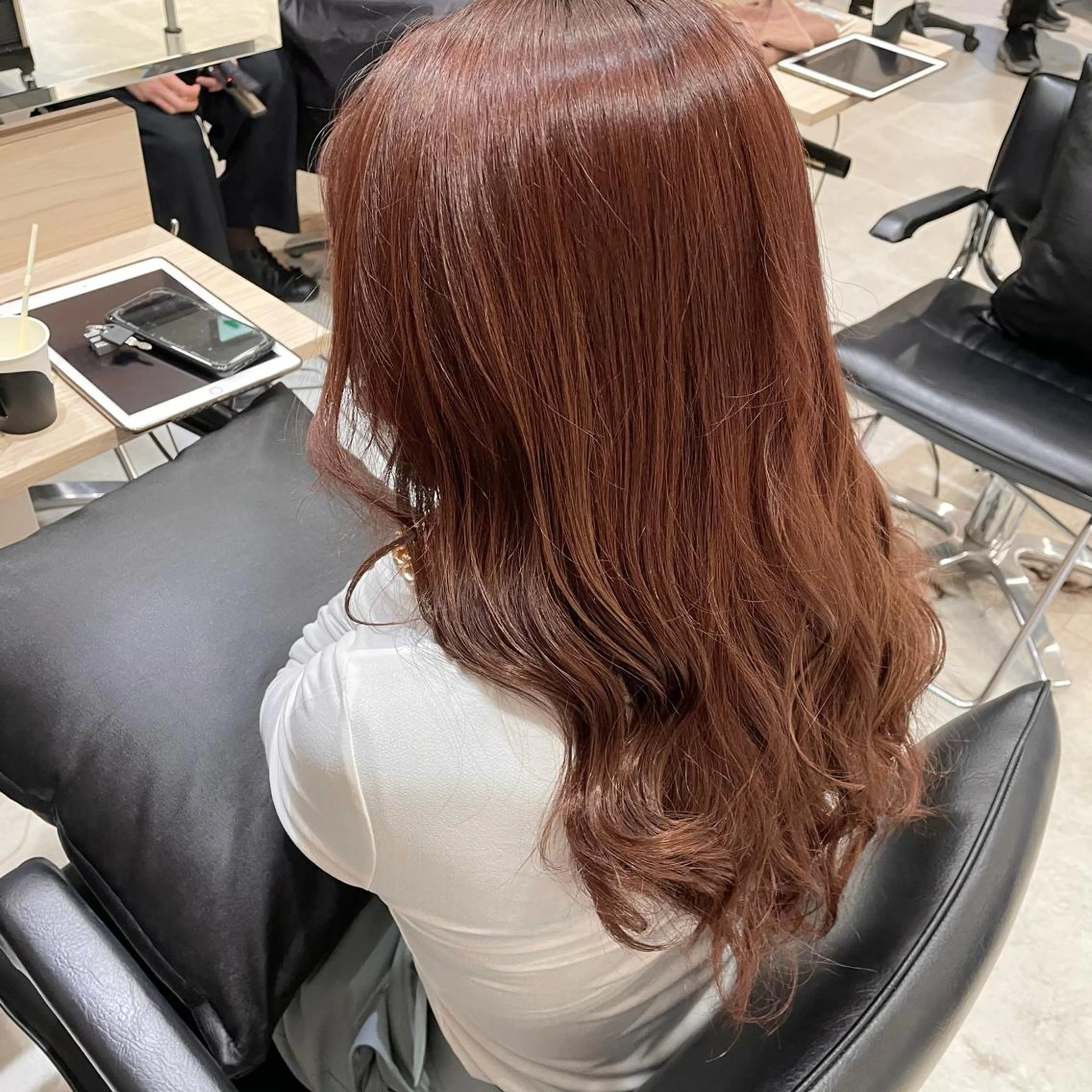 セミロング ウサミ/髪質改善 酸性ストレート🌈のヘアスタイル