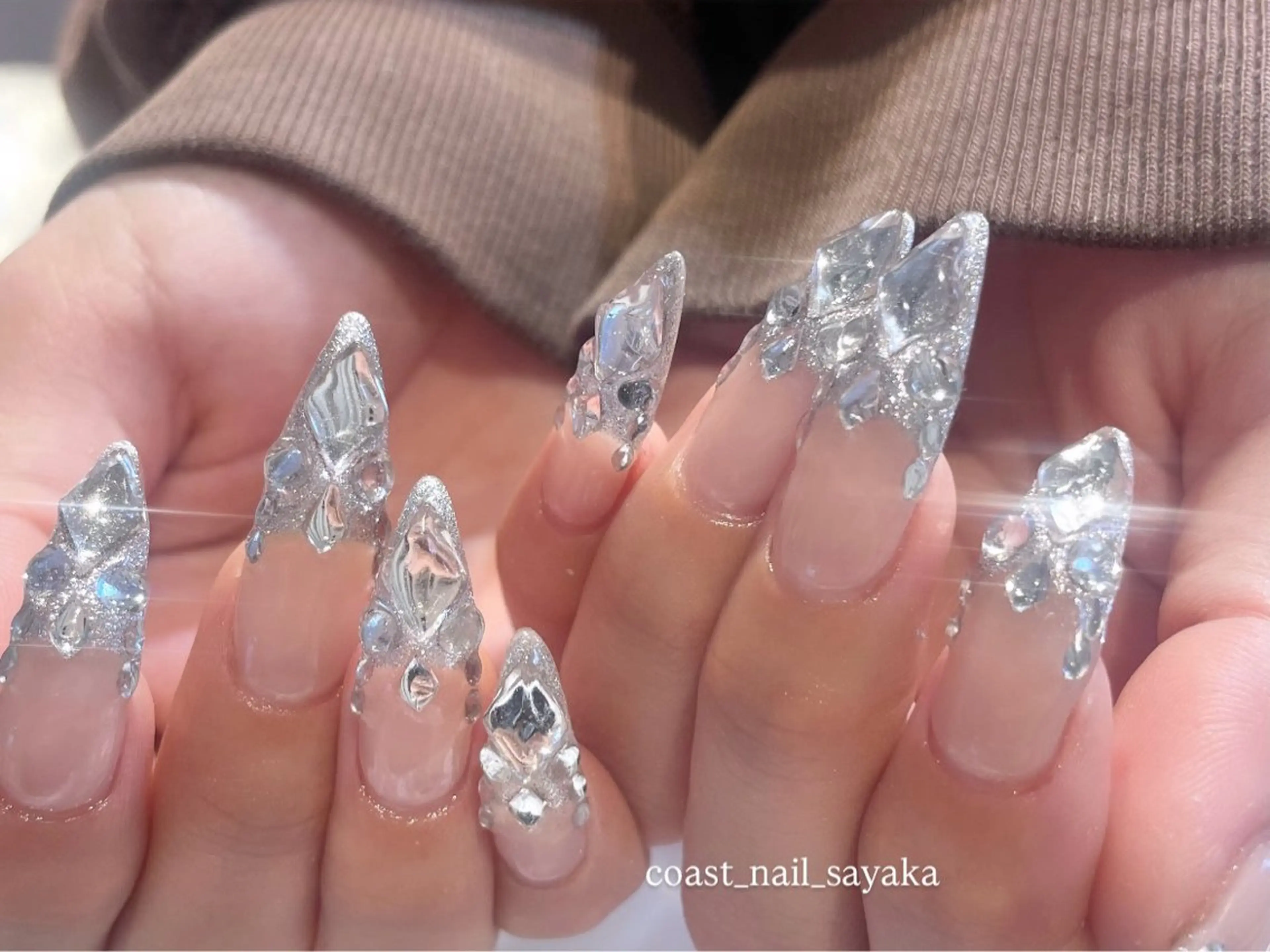 ネイル ハンドネイル HOSHI ⭐️辻堂 /藤沢ガーリーネイルのネイルデザイン