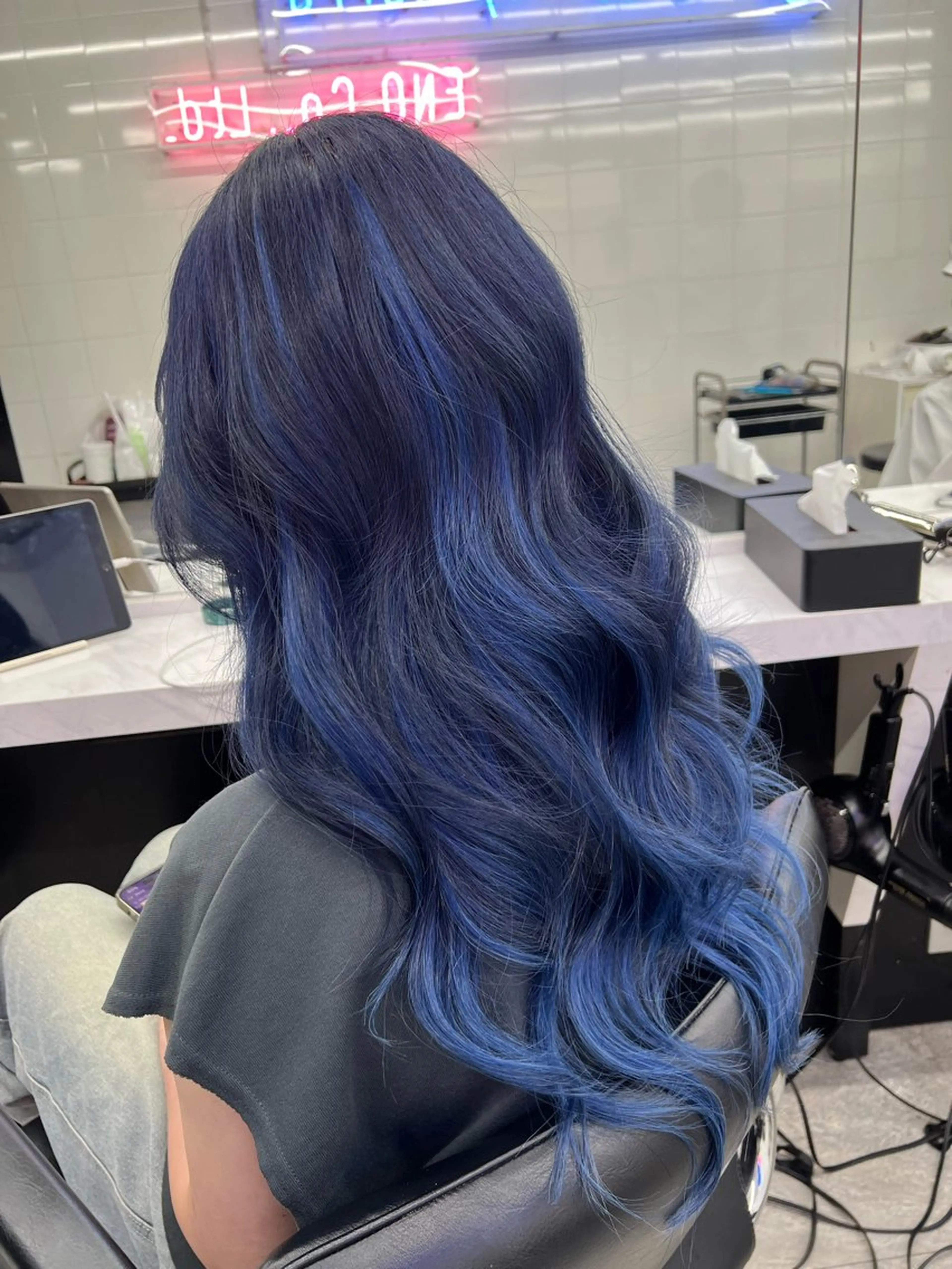 ロング カラー ヘアカラー エクステ とも🏆プルエクステ /髪質改善🏆渋谷のヘアスタイル