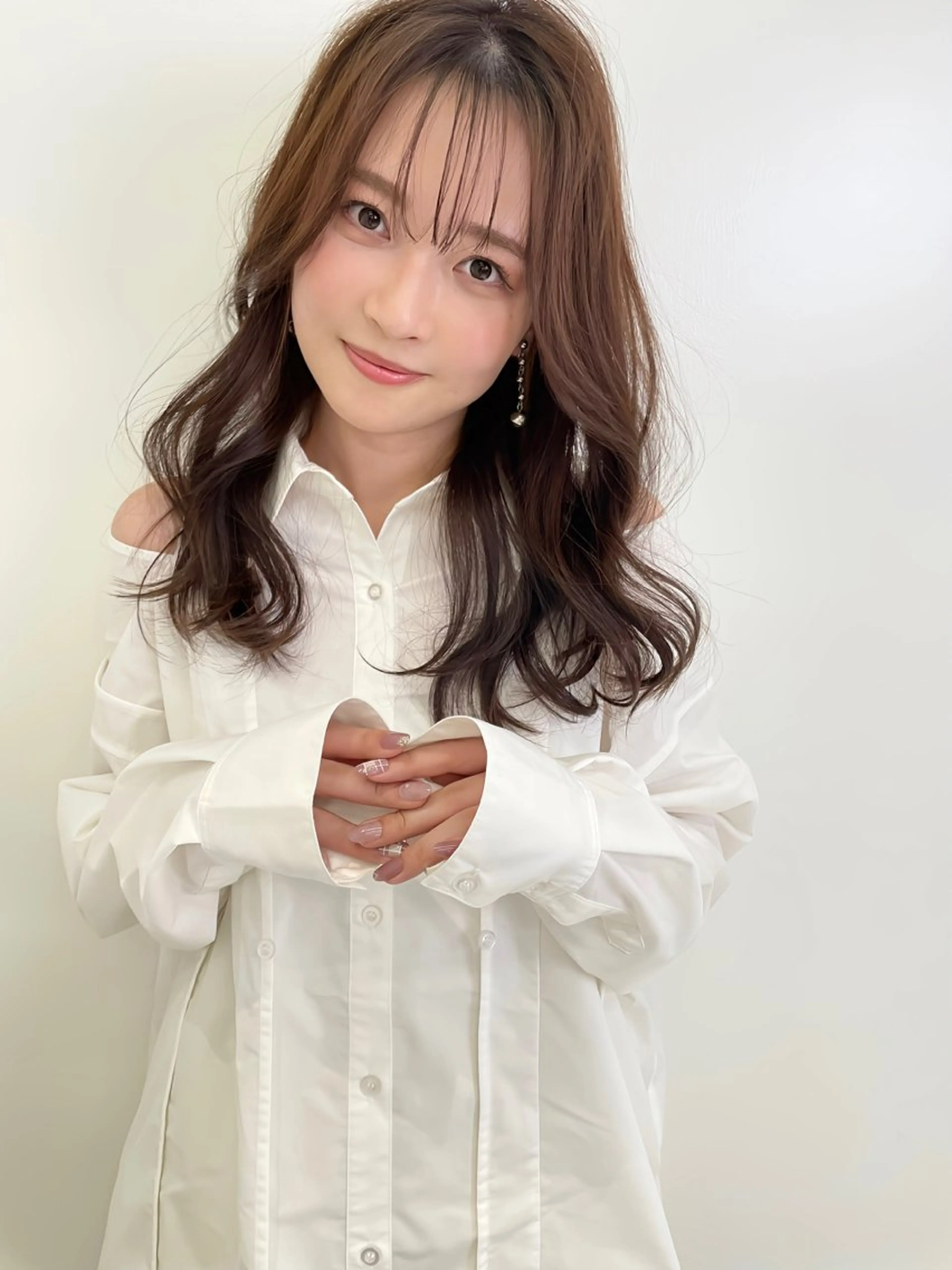 ロング ヘアカラー トリートメント konno shoのヘアスタイル