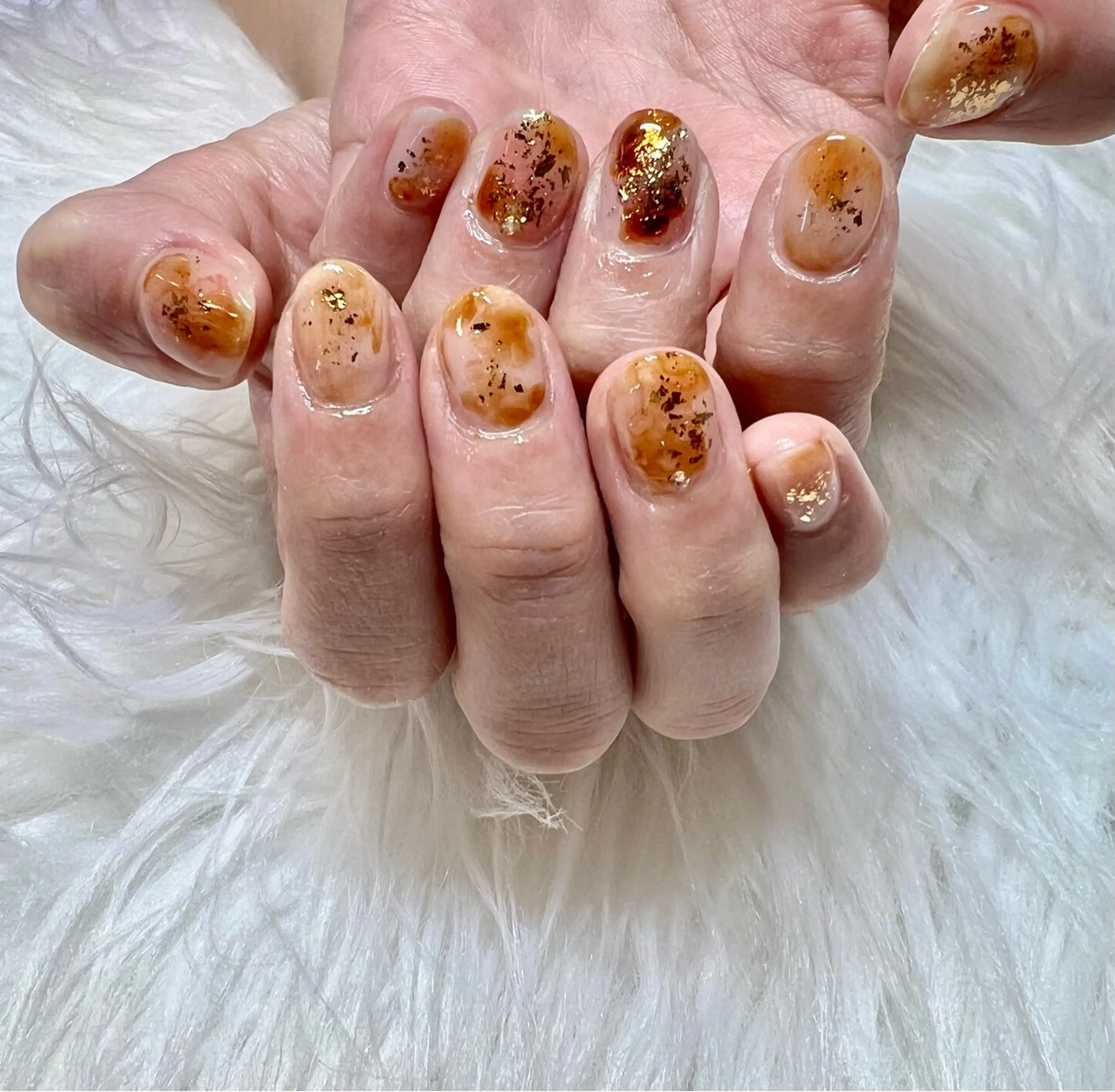 ネイル アートネイル ニュアンスネイル kudo ikueのネイルデザイン