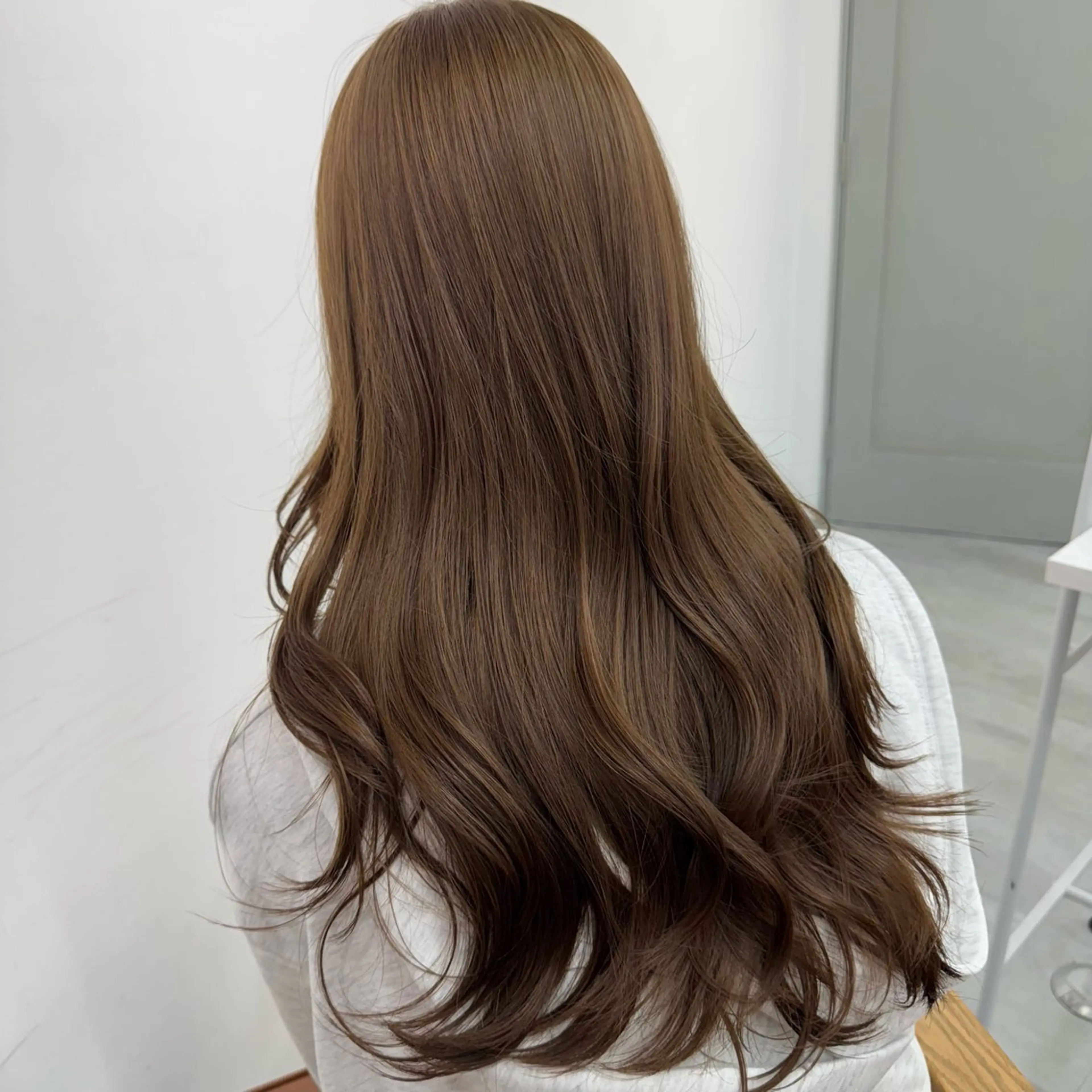 ロング カラー ヘアアレンジ ヘアカラー ブリーチなしカラー /新百合ヶ丘/安形翔のヘアスタイル