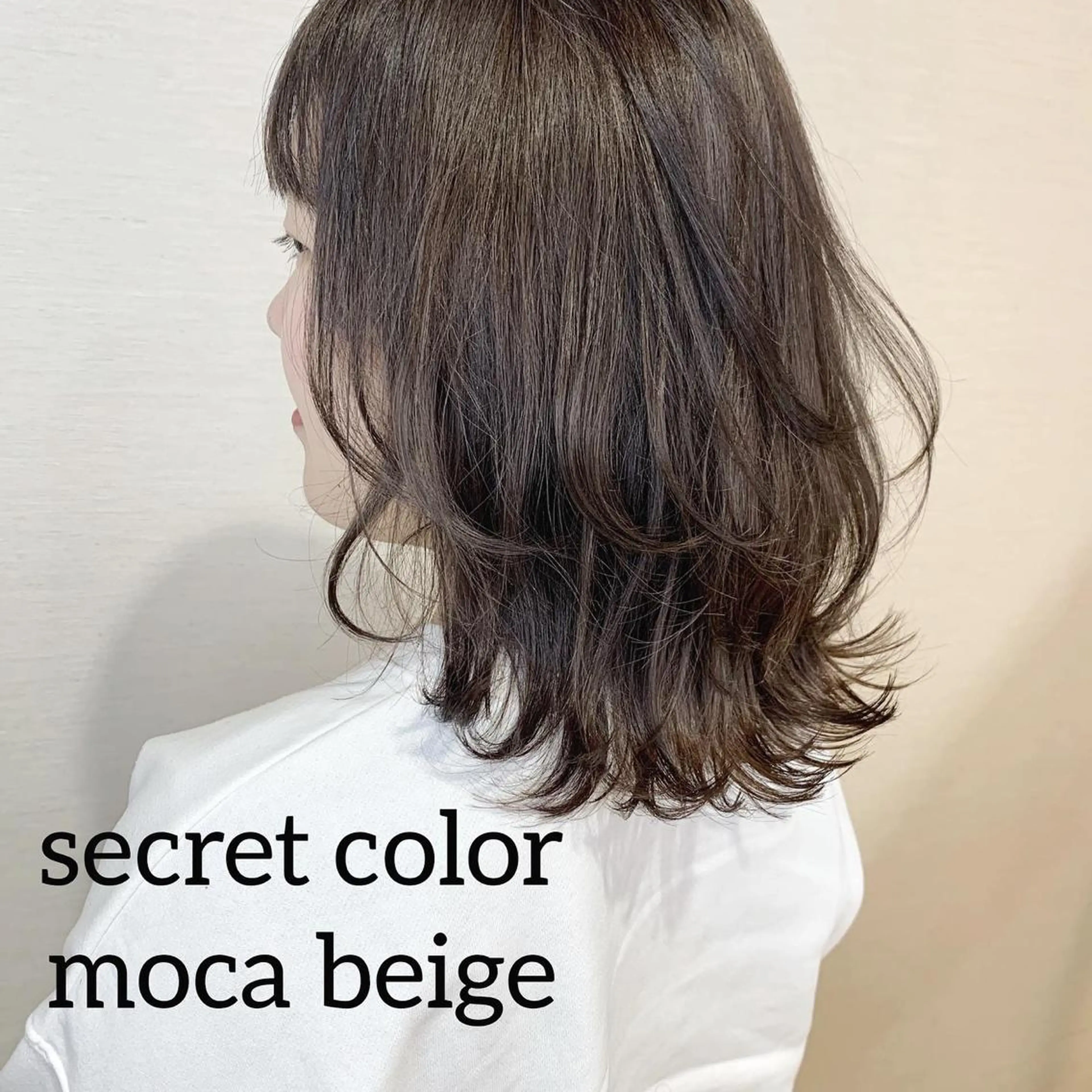 ミディアム ブリーチカラー💛 石川慧南のヘアスタイル