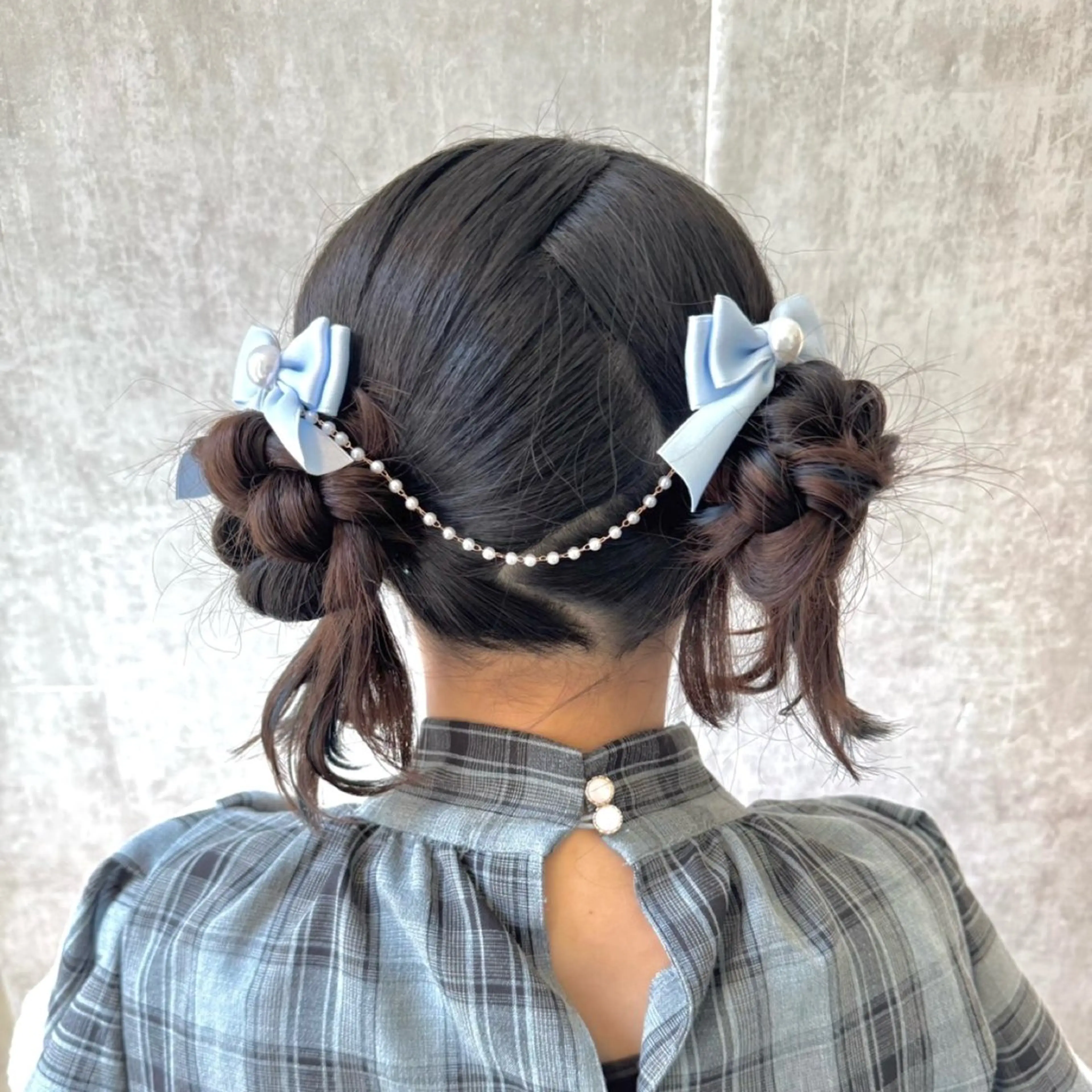 セミロング ヘアセット ヘアメ🎀推しカラー 🥣横浜/しほ🧸のヘアスタイル