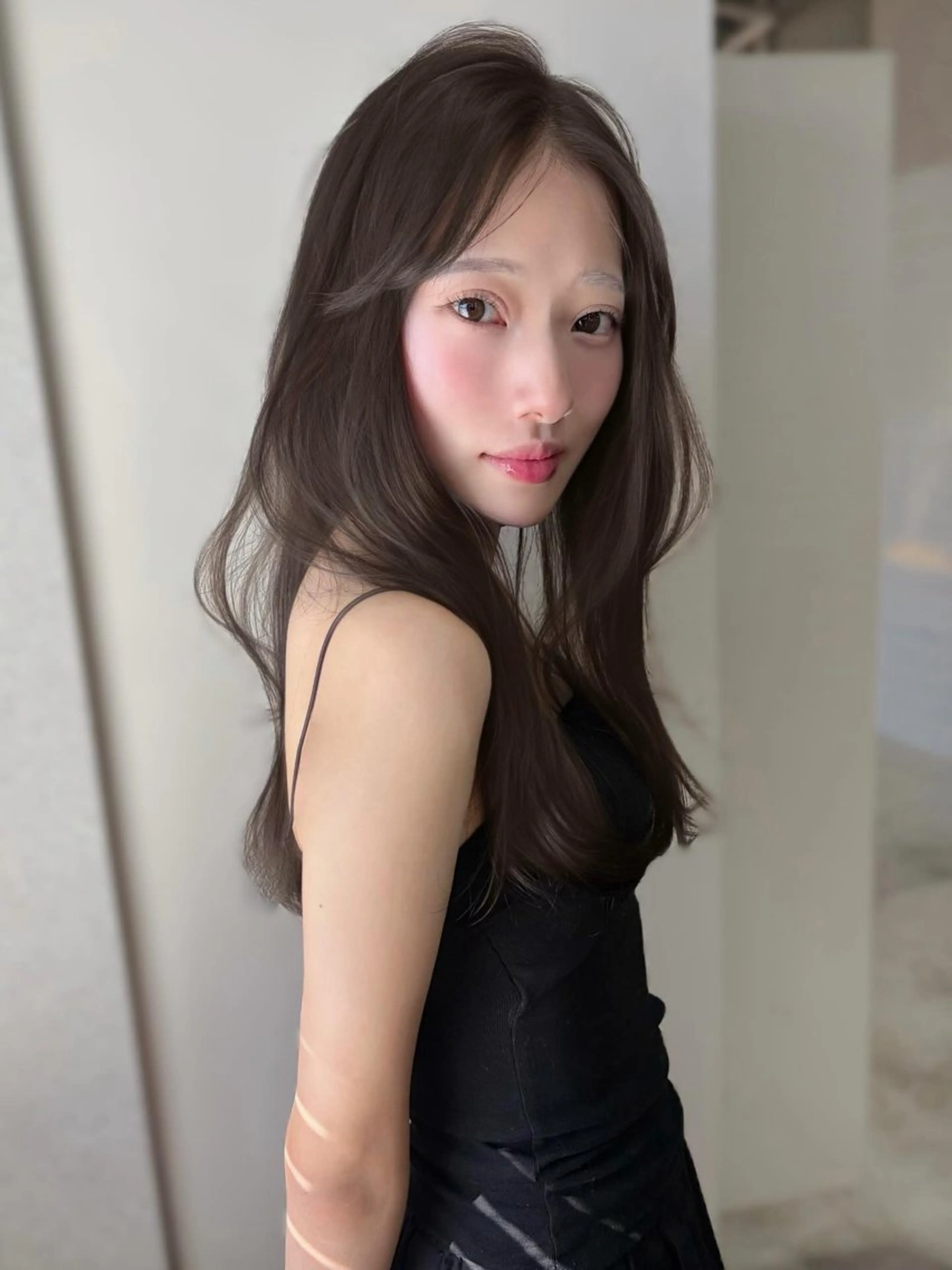 セミロング 髙杉 心のヘアスタイル