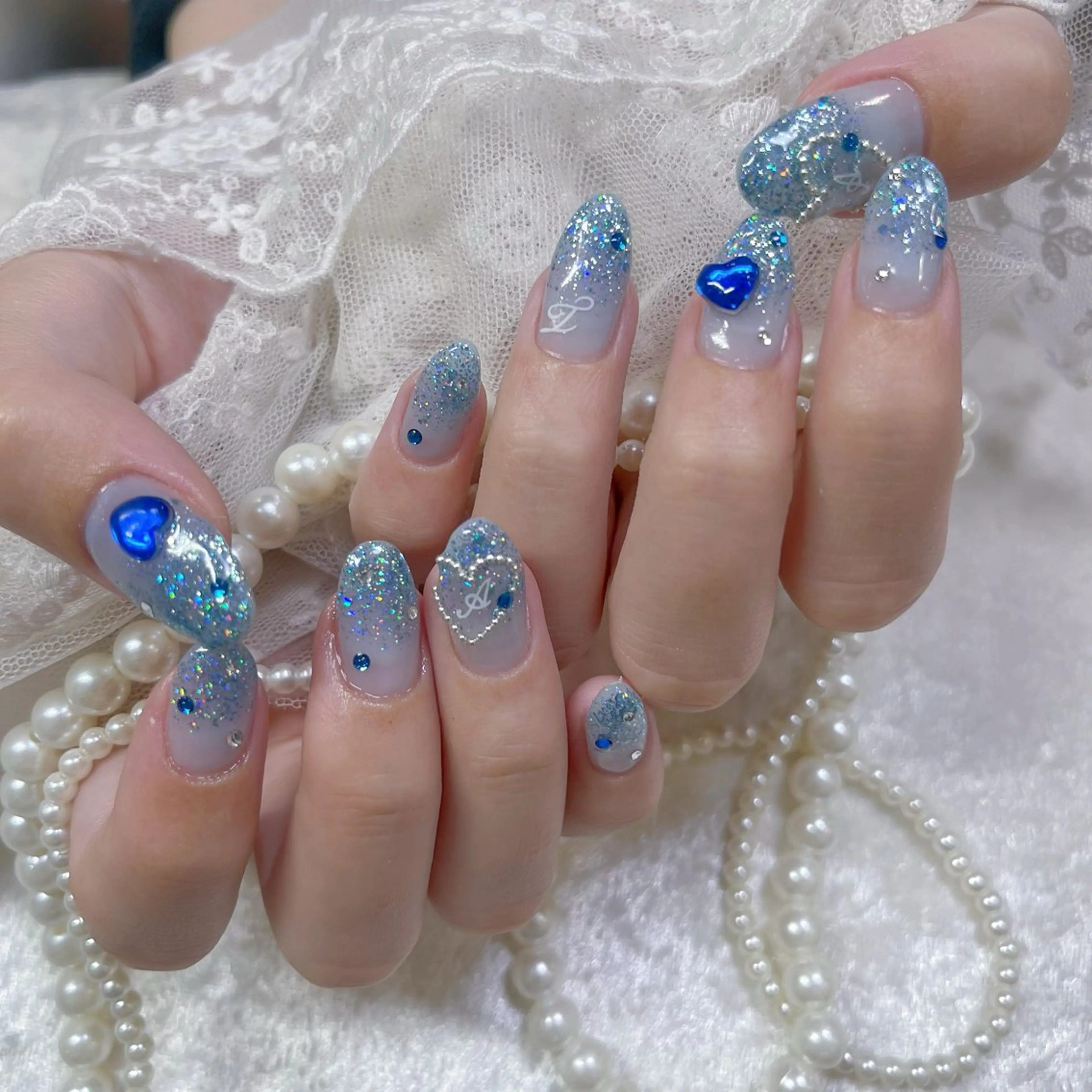 ネイル Maya 🧊🫧‪のネイルデザイン