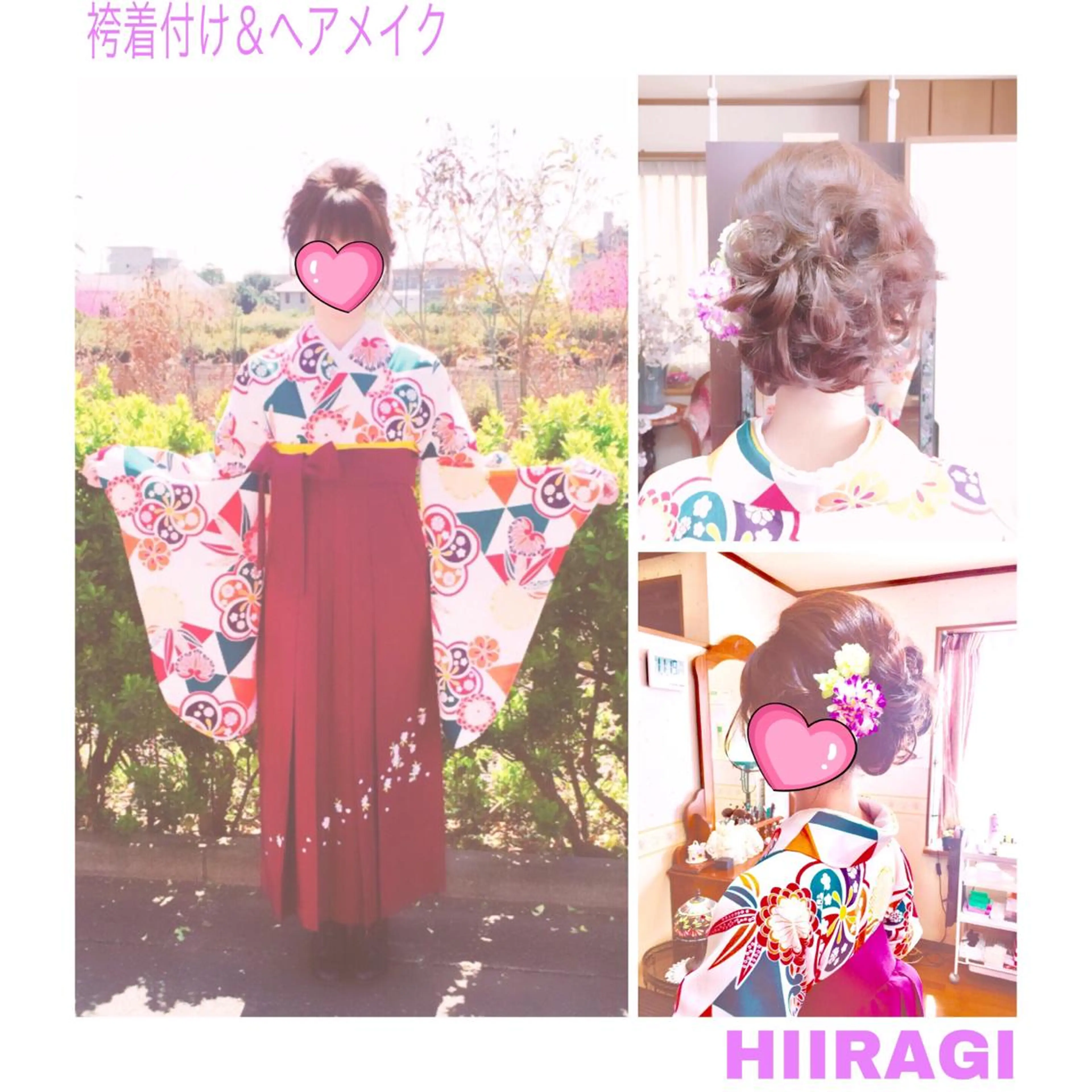 ヘアアレンジ 美容室 HIIRAGIのマツエク・マツパデザイン