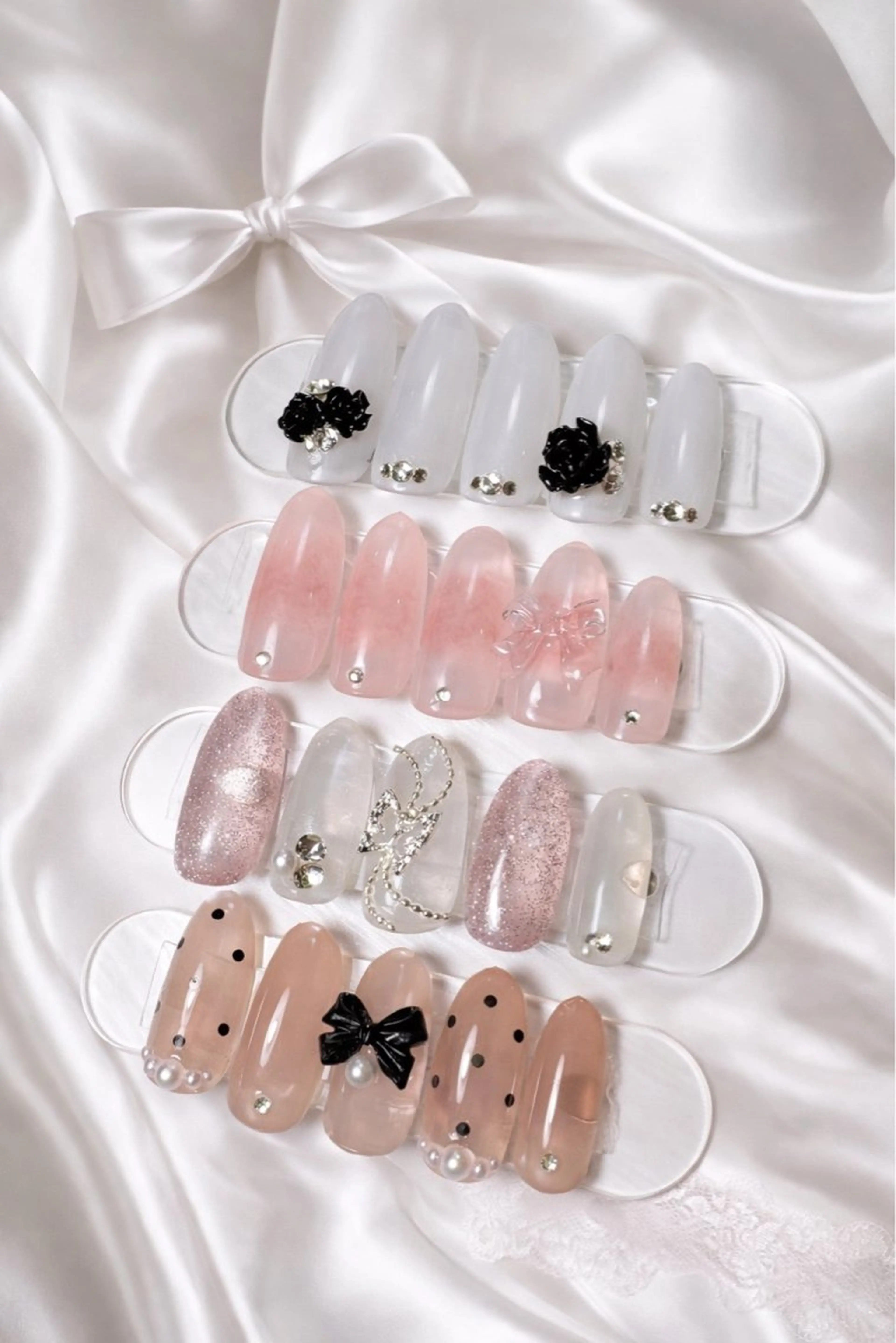 ネイル ガーリー ワンホンネイル ハンドネイル sumi eye & nailのマツエク・マツパデザイン