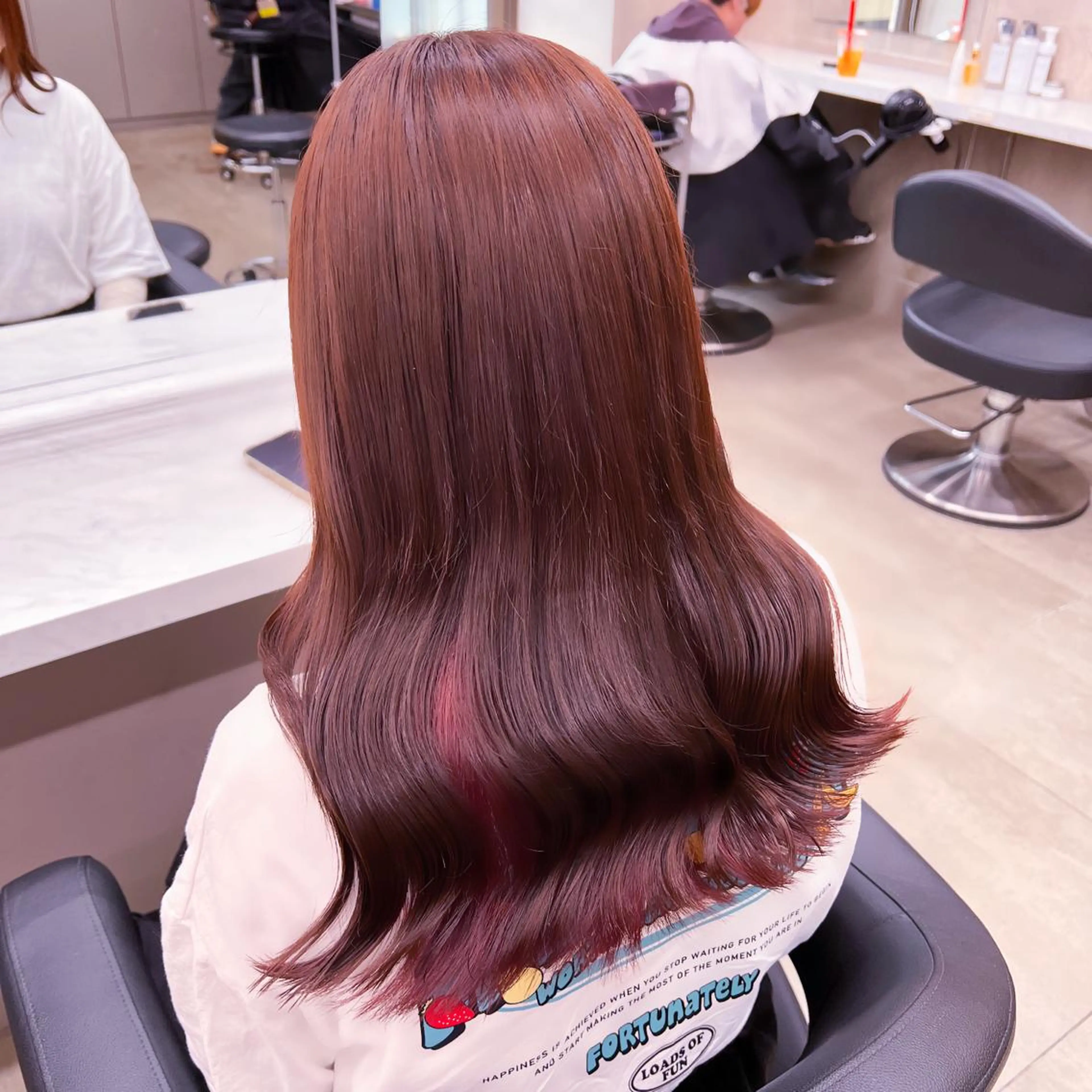 ミディアム 💖札幌カラー 指名No.1💖玲奈のヘアスタイル