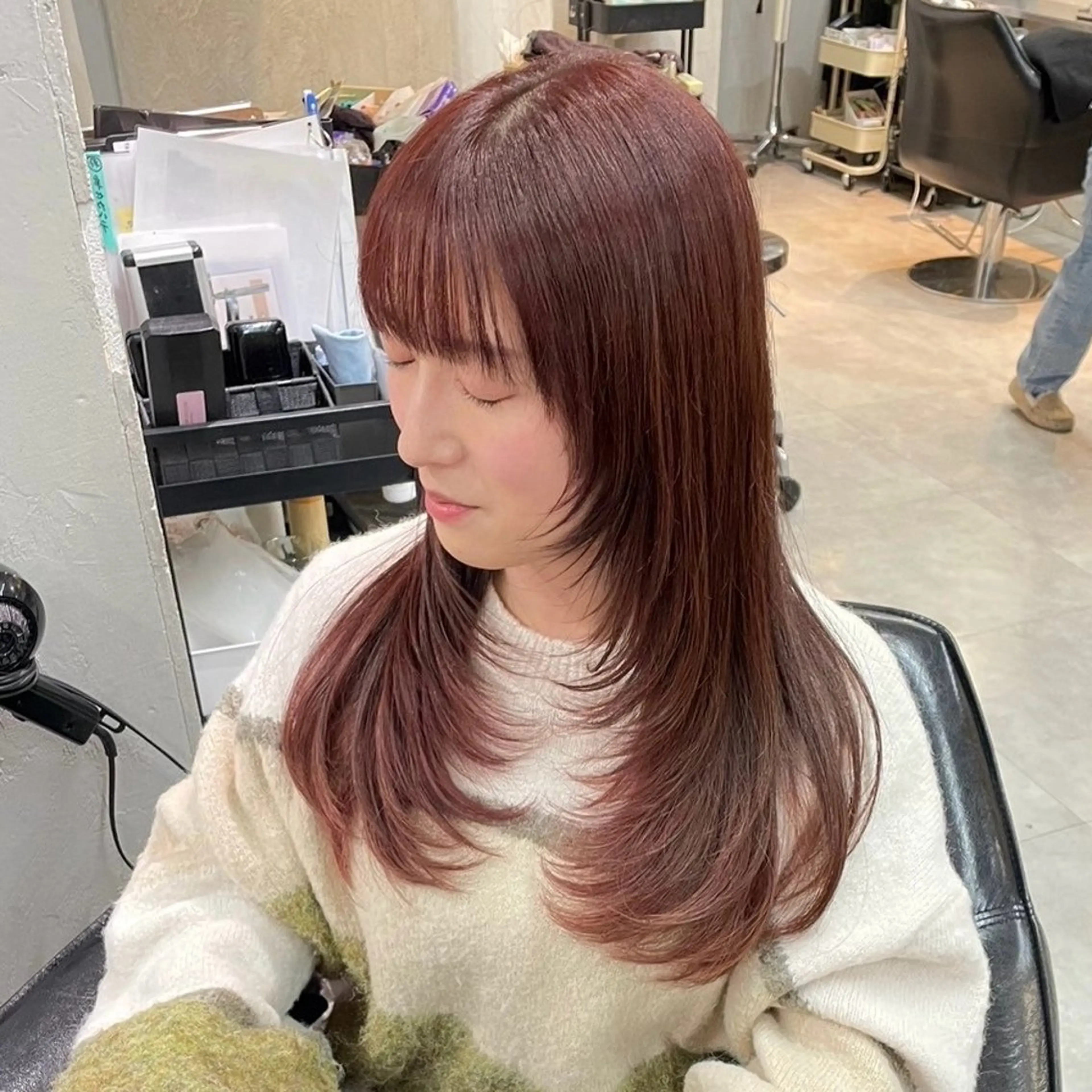 ロング カラー tidasmile /カラー/カットのヘアスタイル