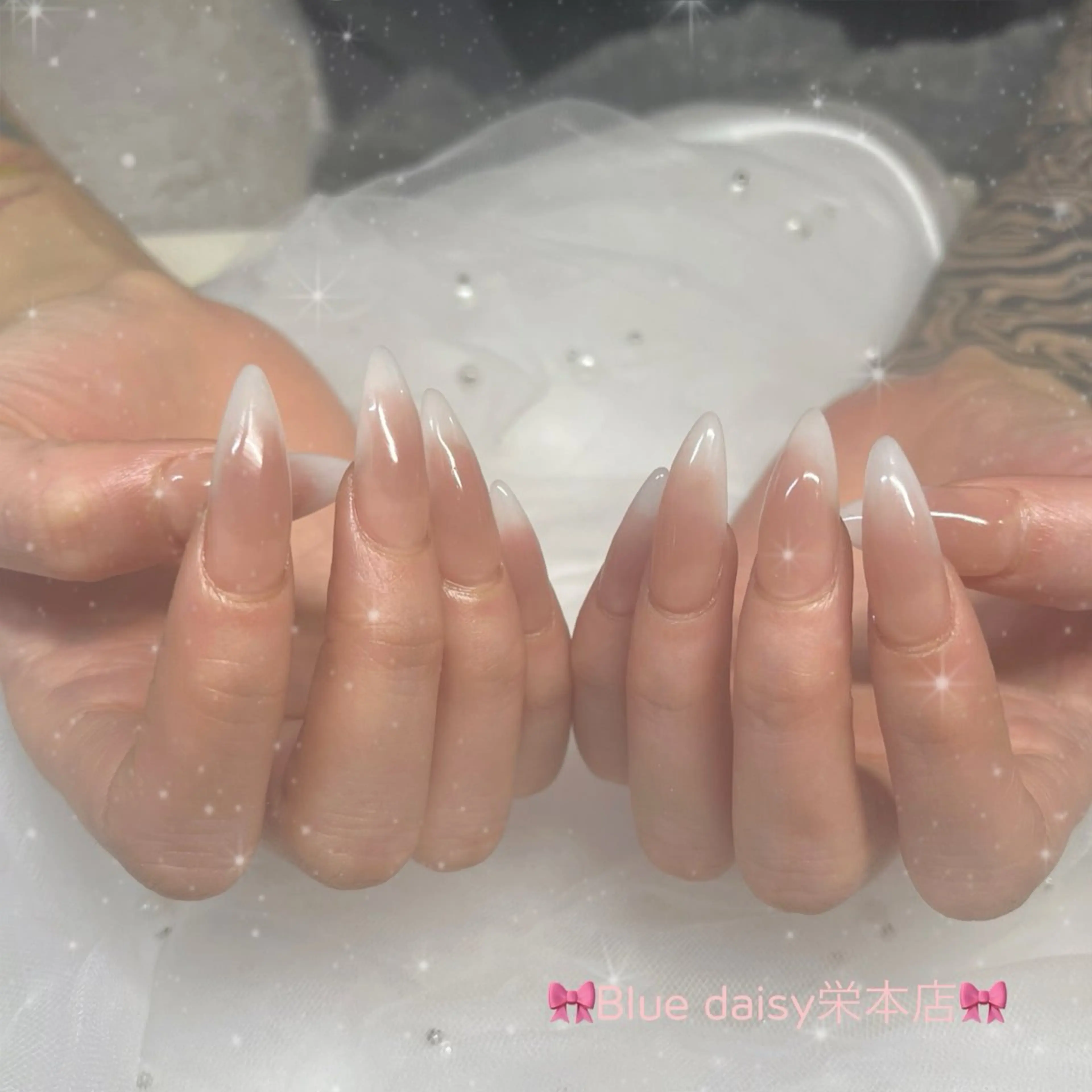 ネイル チークネイル ハンドネイル ブルーデイジー栄本店所属・BlueDaisy 栄本店のネイルデザイン
