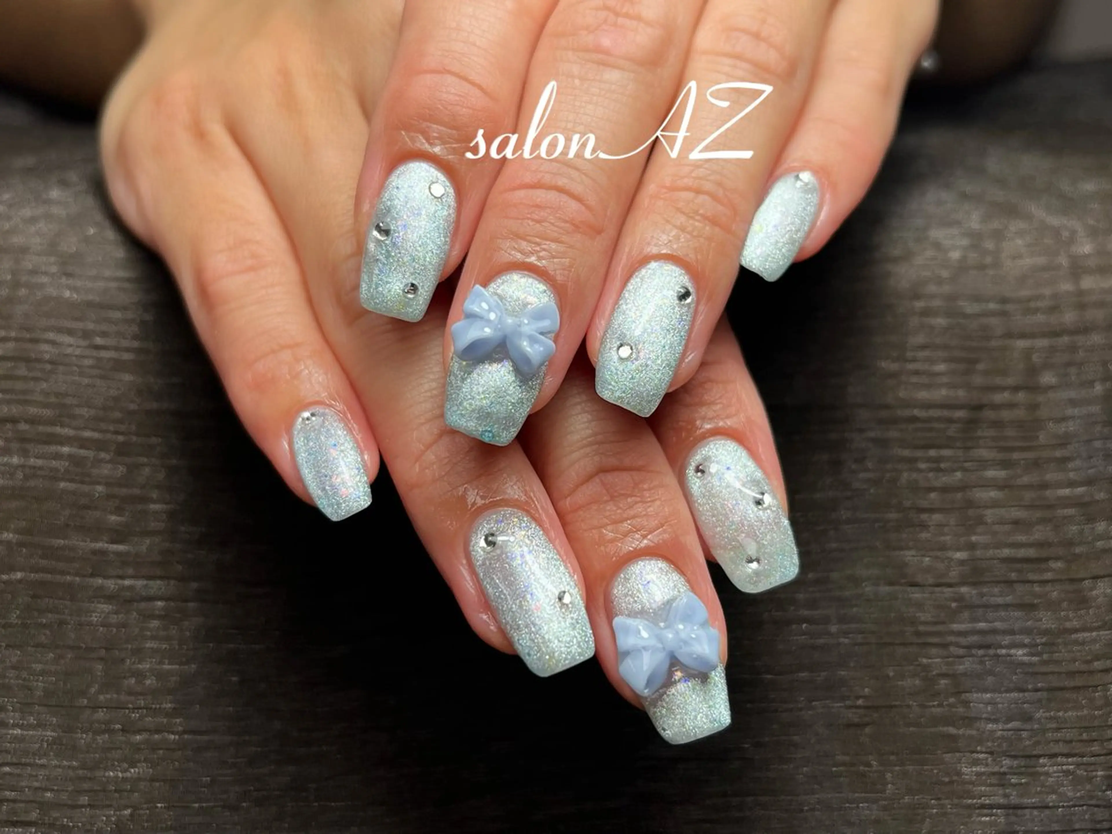 ネイル アートネイル 長さ出し フットネイル フレンチネイル ジェルネイル salon AZのネイルデザイン