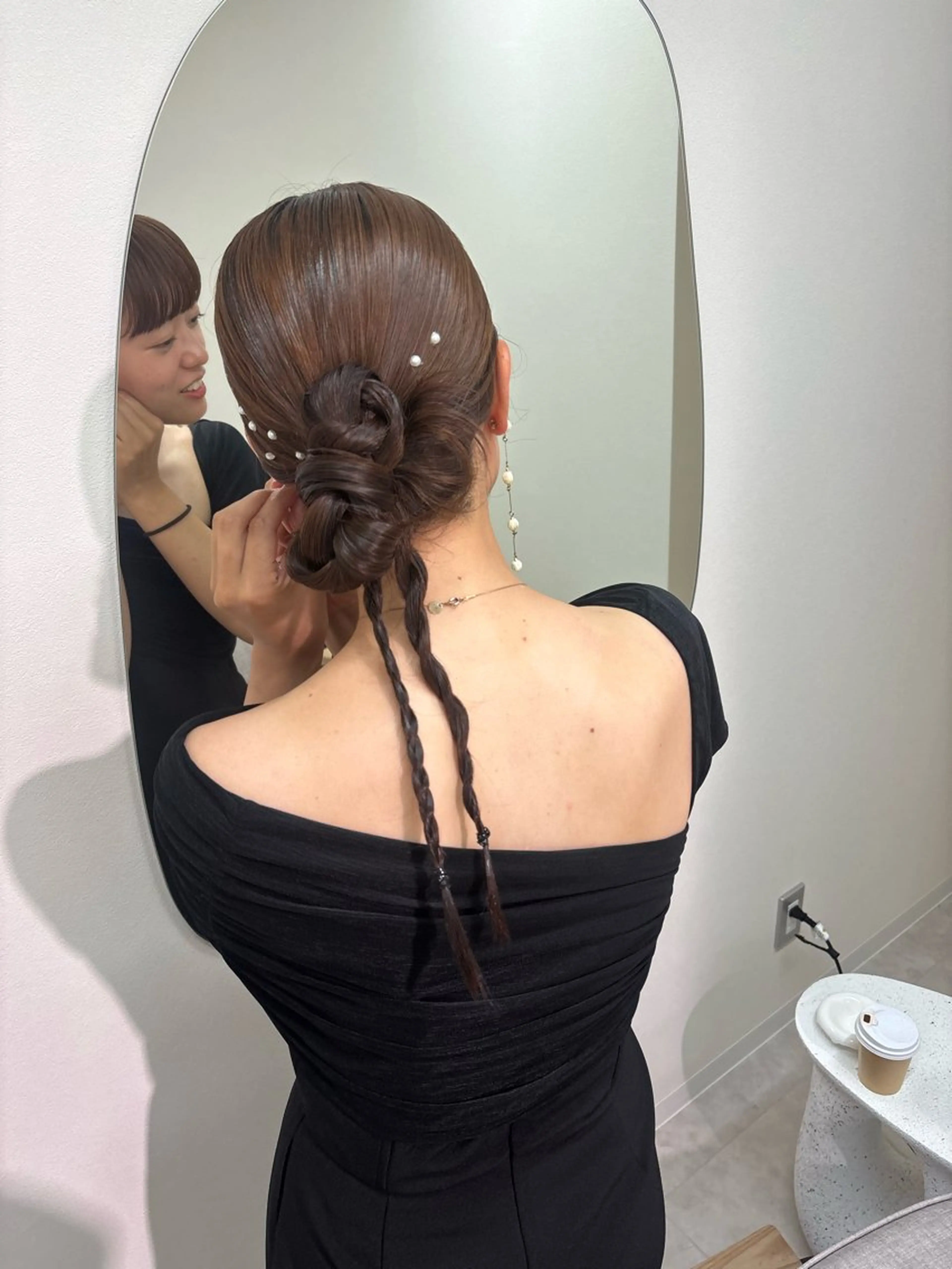 ヘアアレンジ ヘアセット 広島/ヘアセット /ベージュ/わかなのヘアスタイル