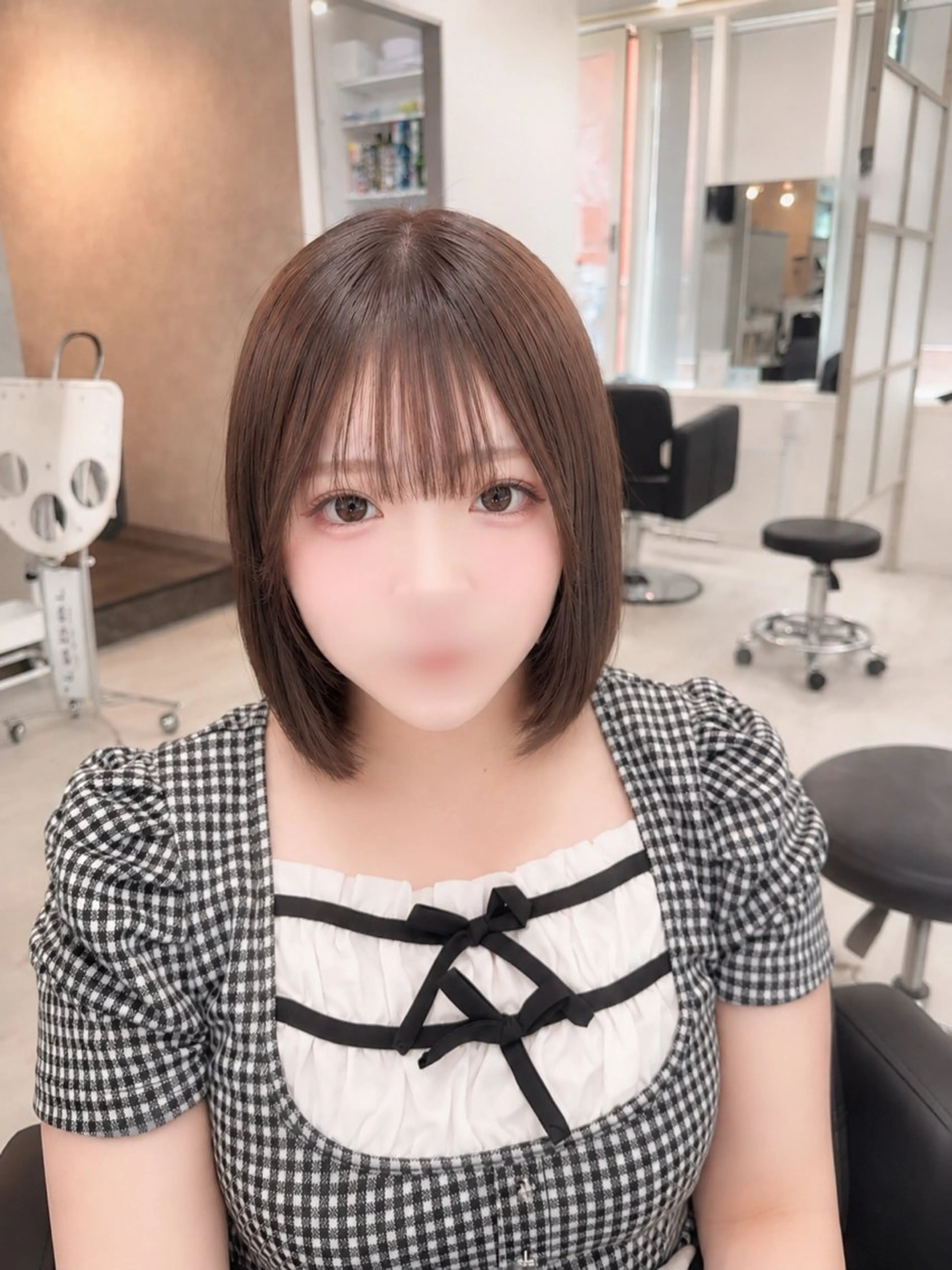 ショート カット ヘアカラー トリートメント MAHO/透明感カラ ー/髪質改善🍒のヘアスタイル