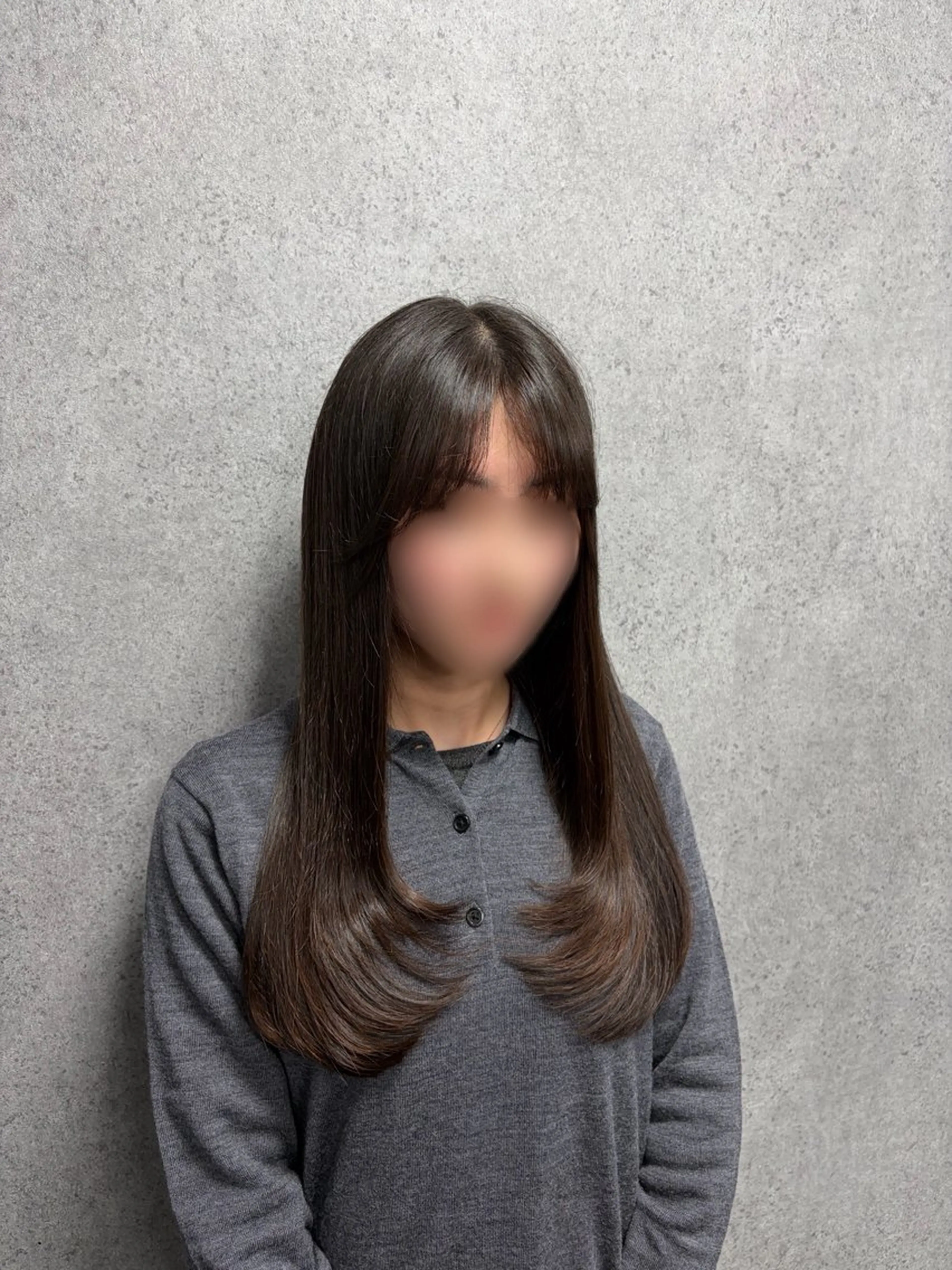 ロング 窪田 琉空のヘアスタイル