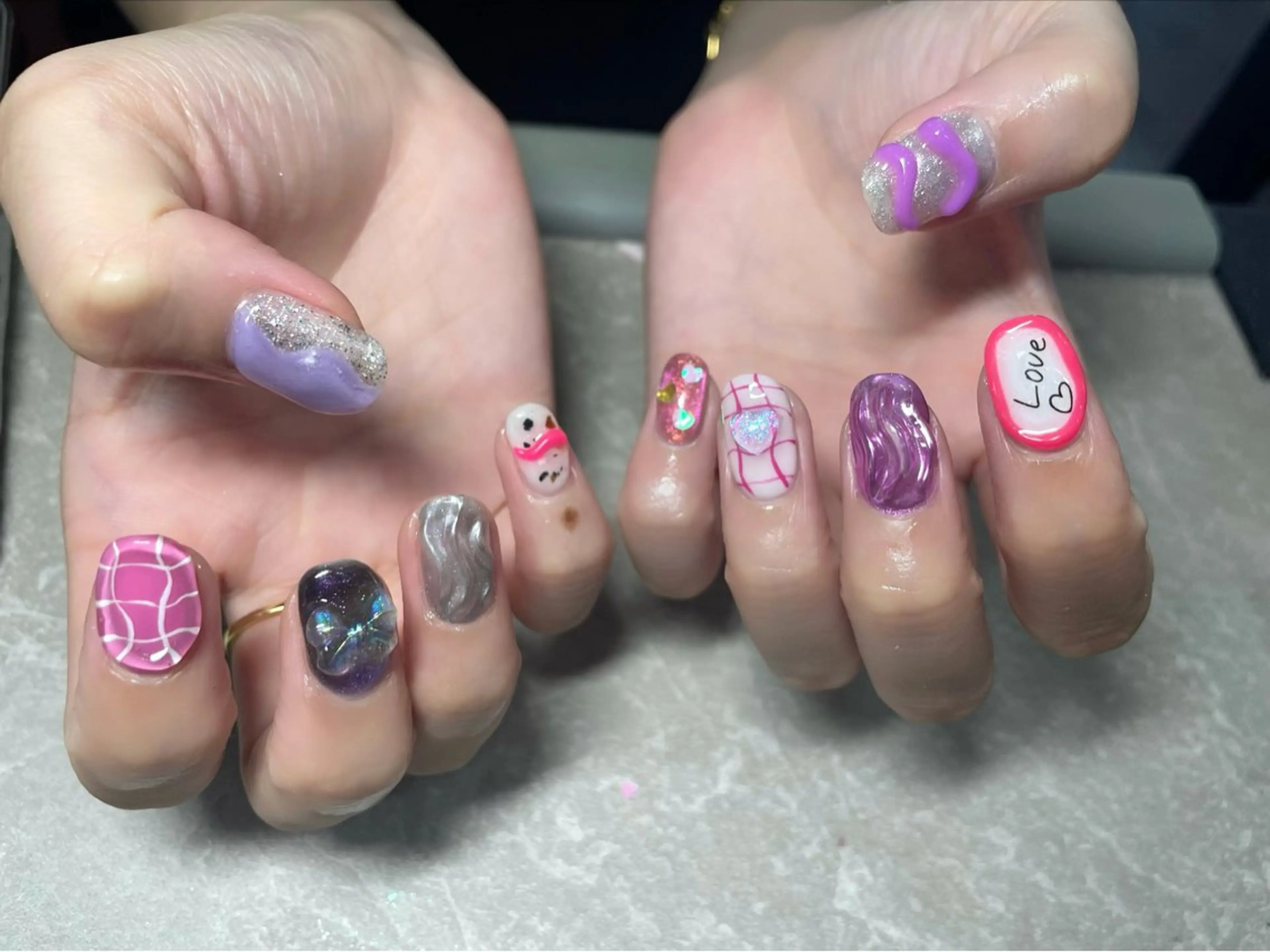 ネイル LAVISH nail salonのヘアスタイル