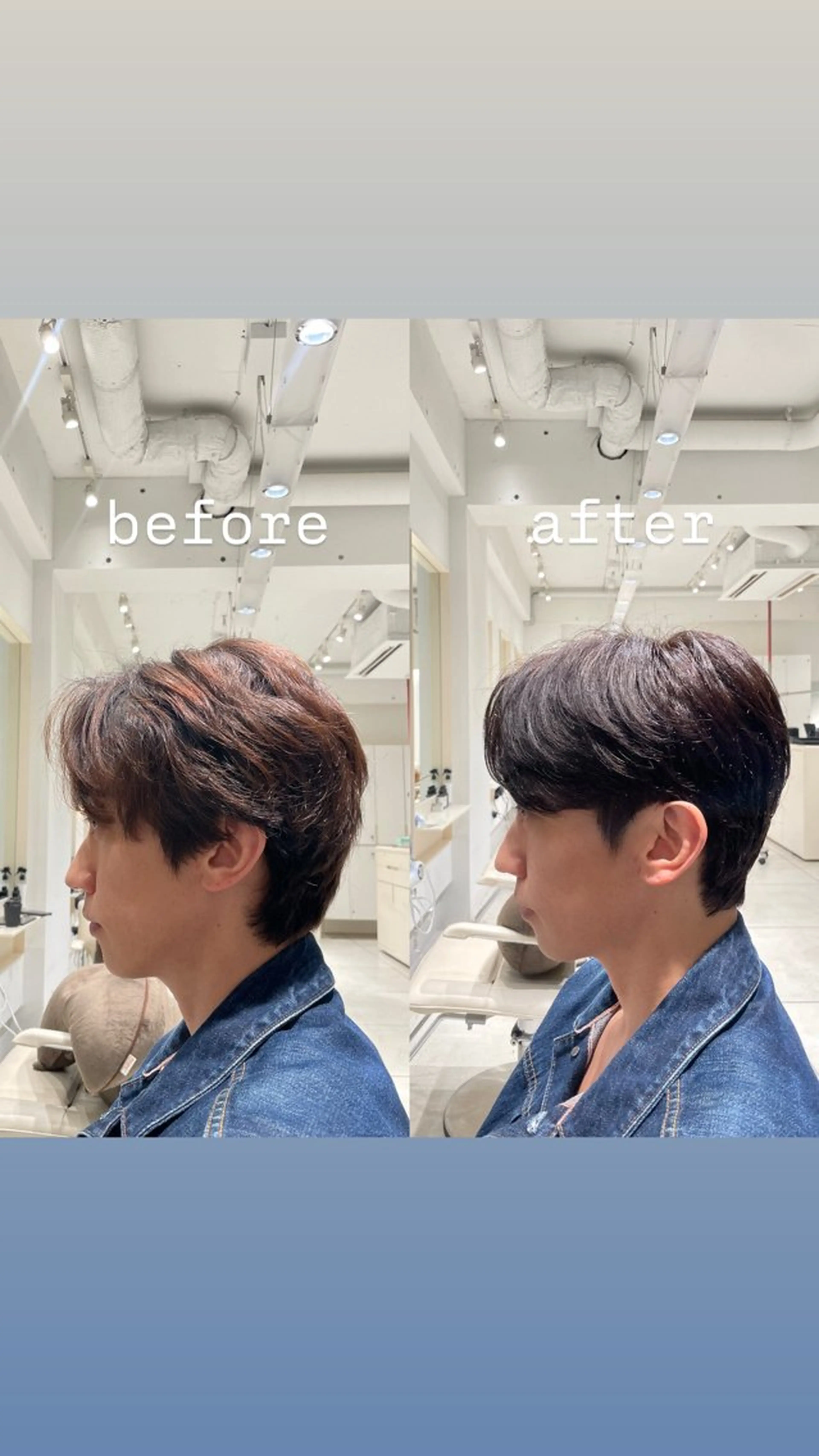 ショート カラー メンズ #メンズスタイル# 🌿表参道ちえ🌿のヘアスタイル