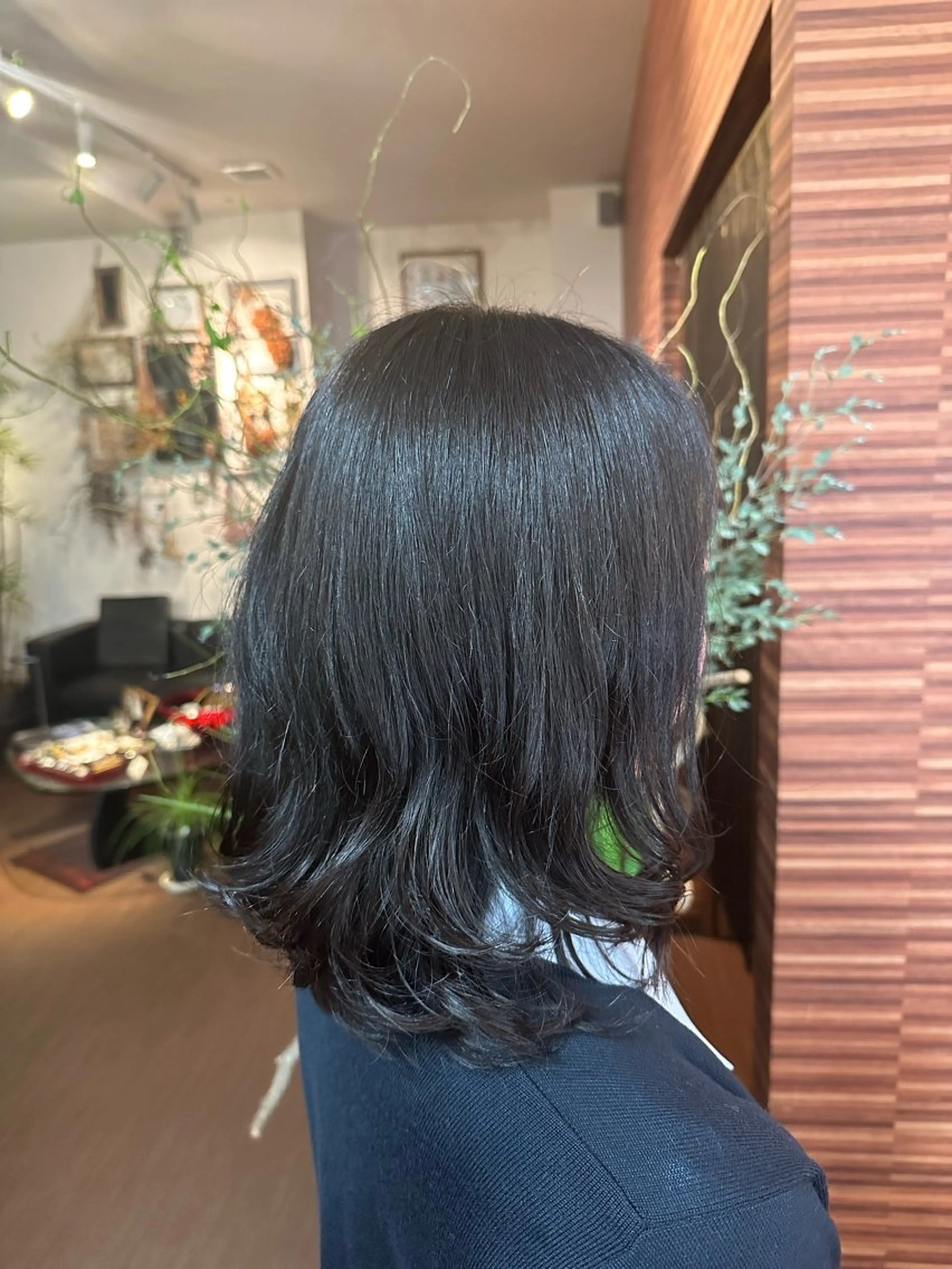 ミディアム パーマ ミディアムパーマ 大人女性の艶カット カラー/菊池柊真🌟のヘアスタイル