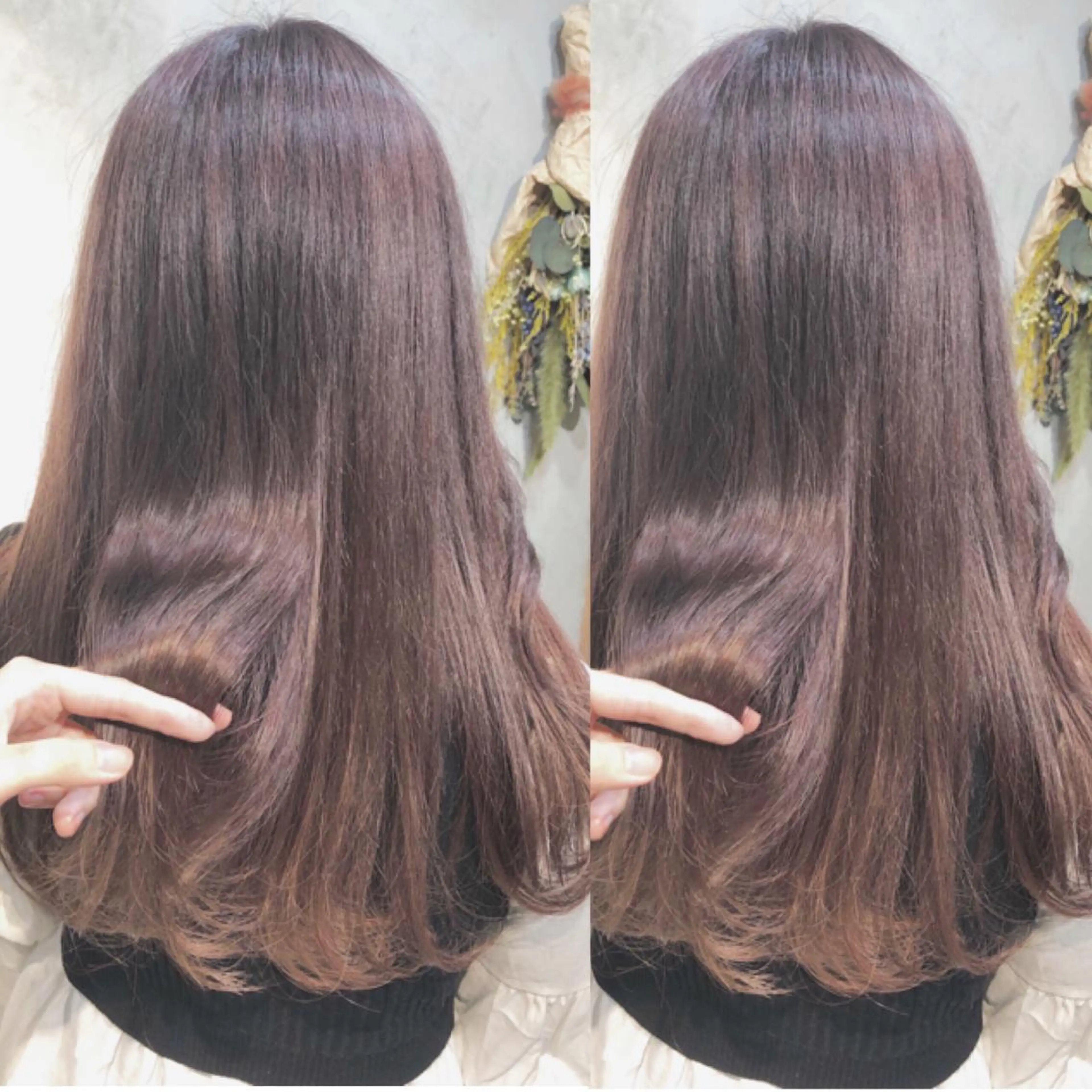 【透明感🫧艶髪カラー✨】イルミナカラーorルフレカラーの写真