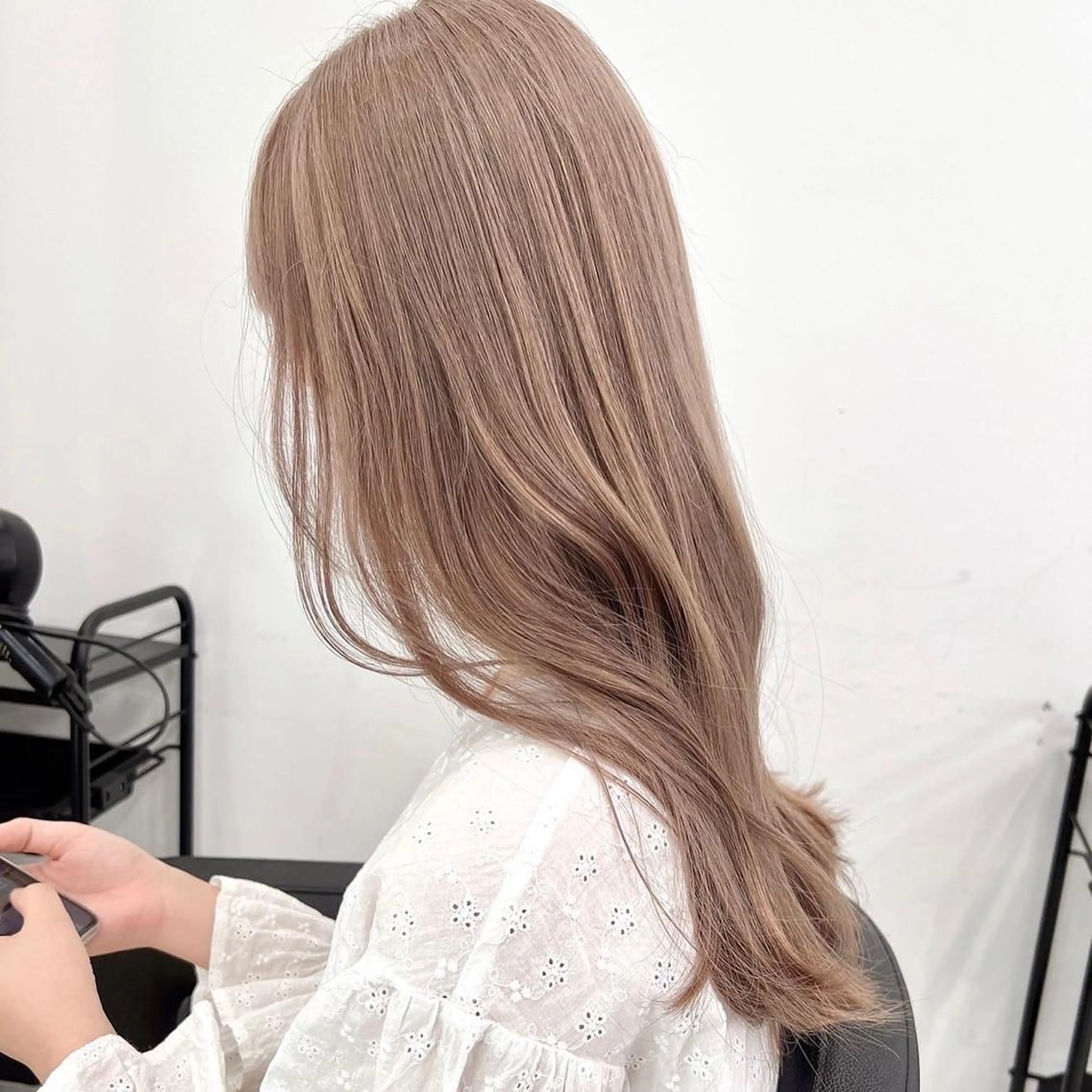 ロング カラー ヘアアレンジ ブリーチなし透明感 カラー/MISANOのヘアスタイル