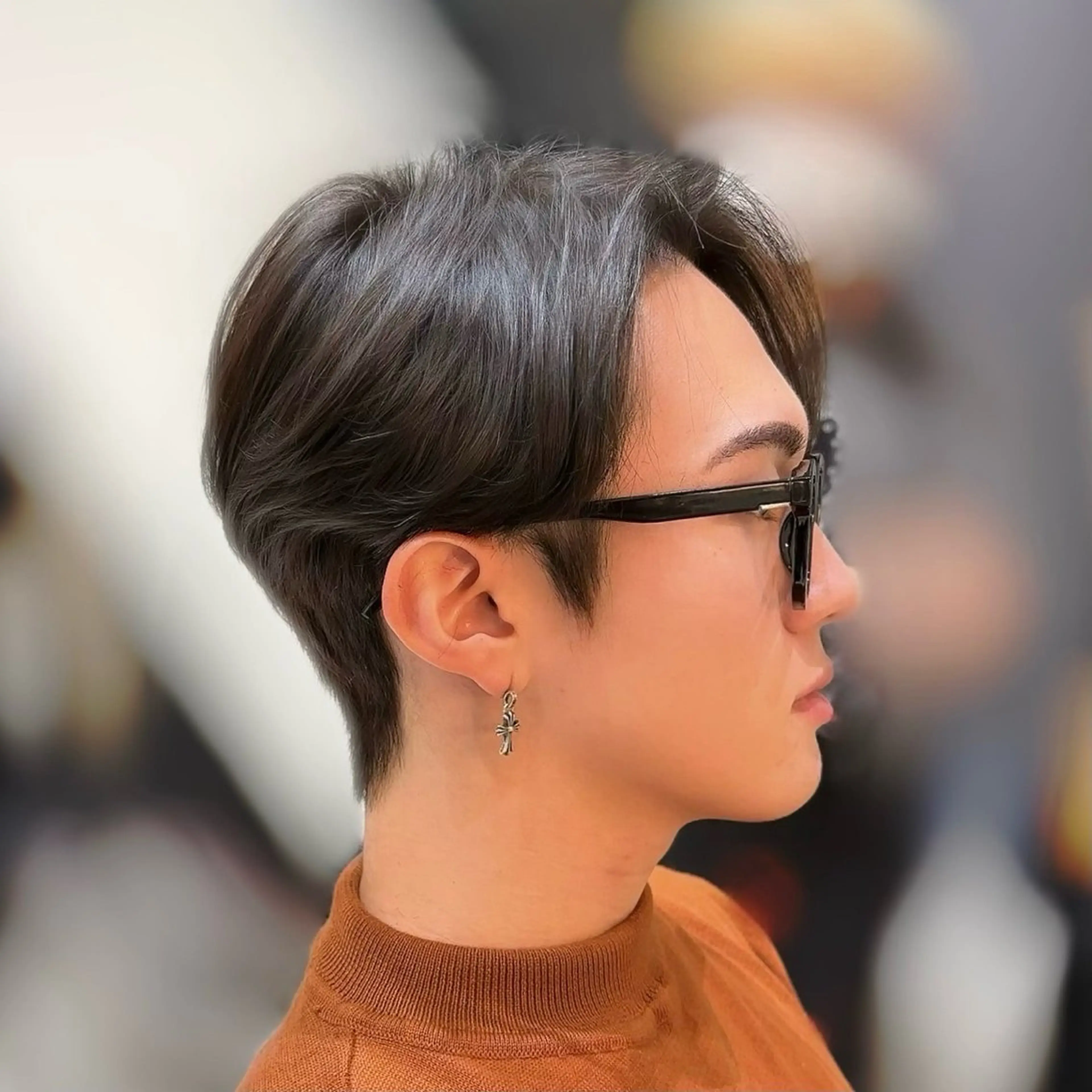 ショート GRANMASH 竹田  瑠依希のヘアスタイル