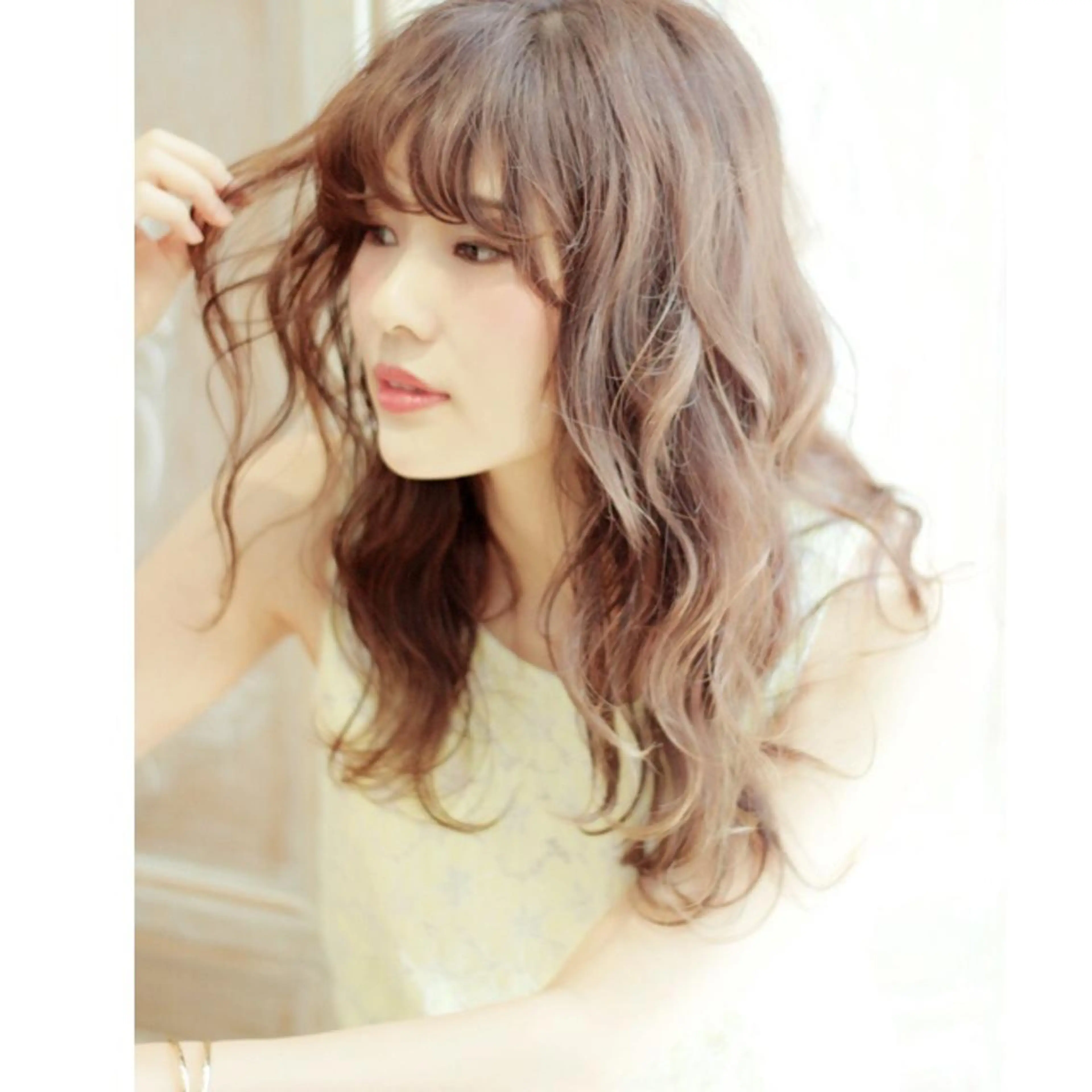 セミロング カラー NAO ☆のヘアスタイル