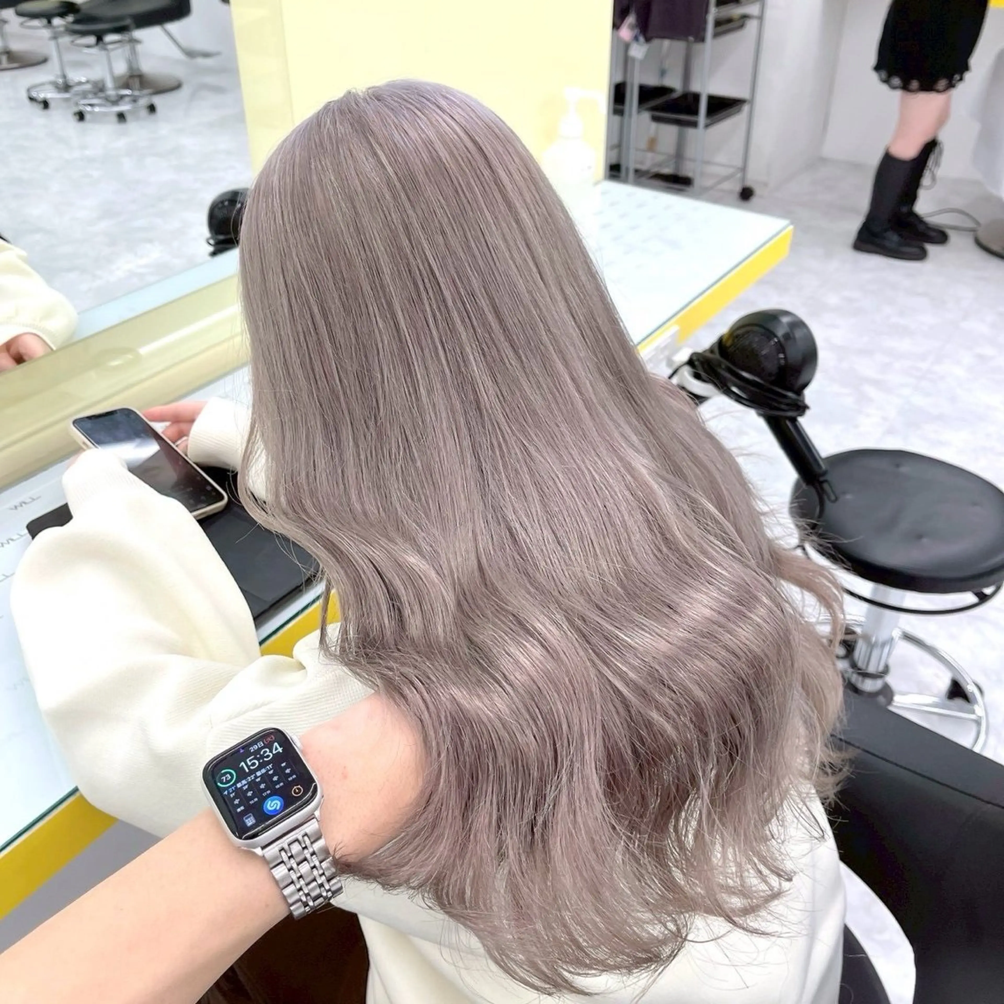 カラー 木村 咲良のヘアスタイル