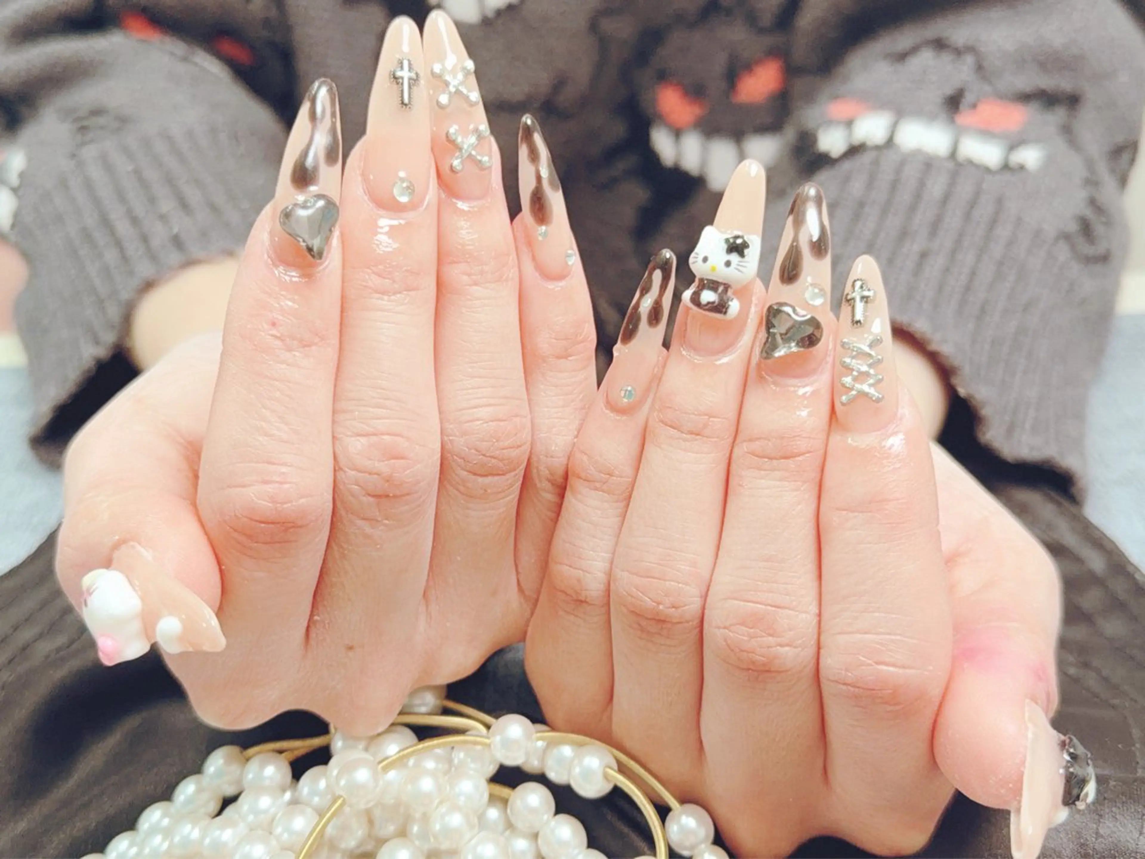 ロング Nail Salon Celine 柏店所属・Nail Salon Celine柏店のネイルデザイン