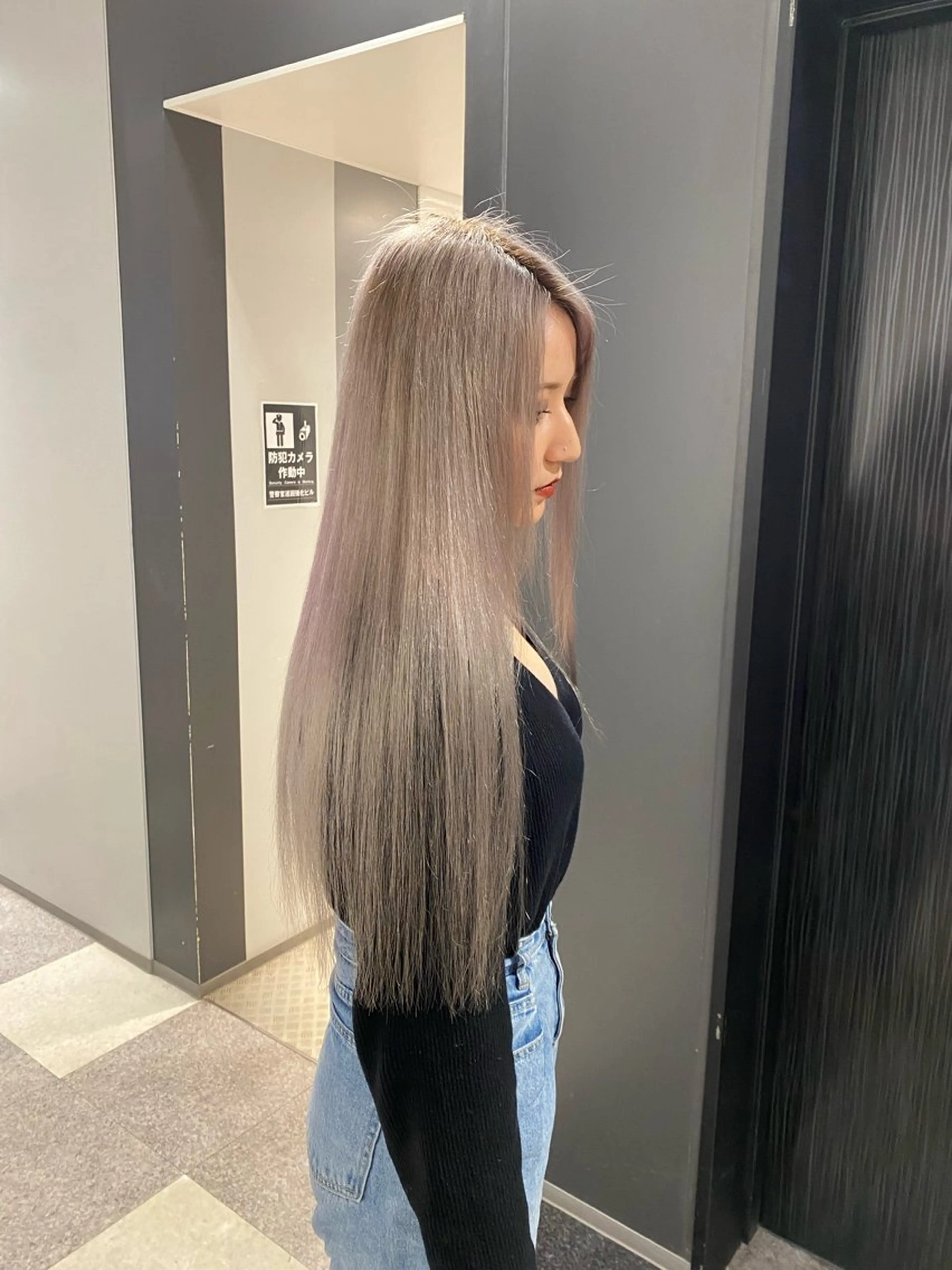 ロング カラー SWAN札幌 ハタザワリュートのヘアスタイル