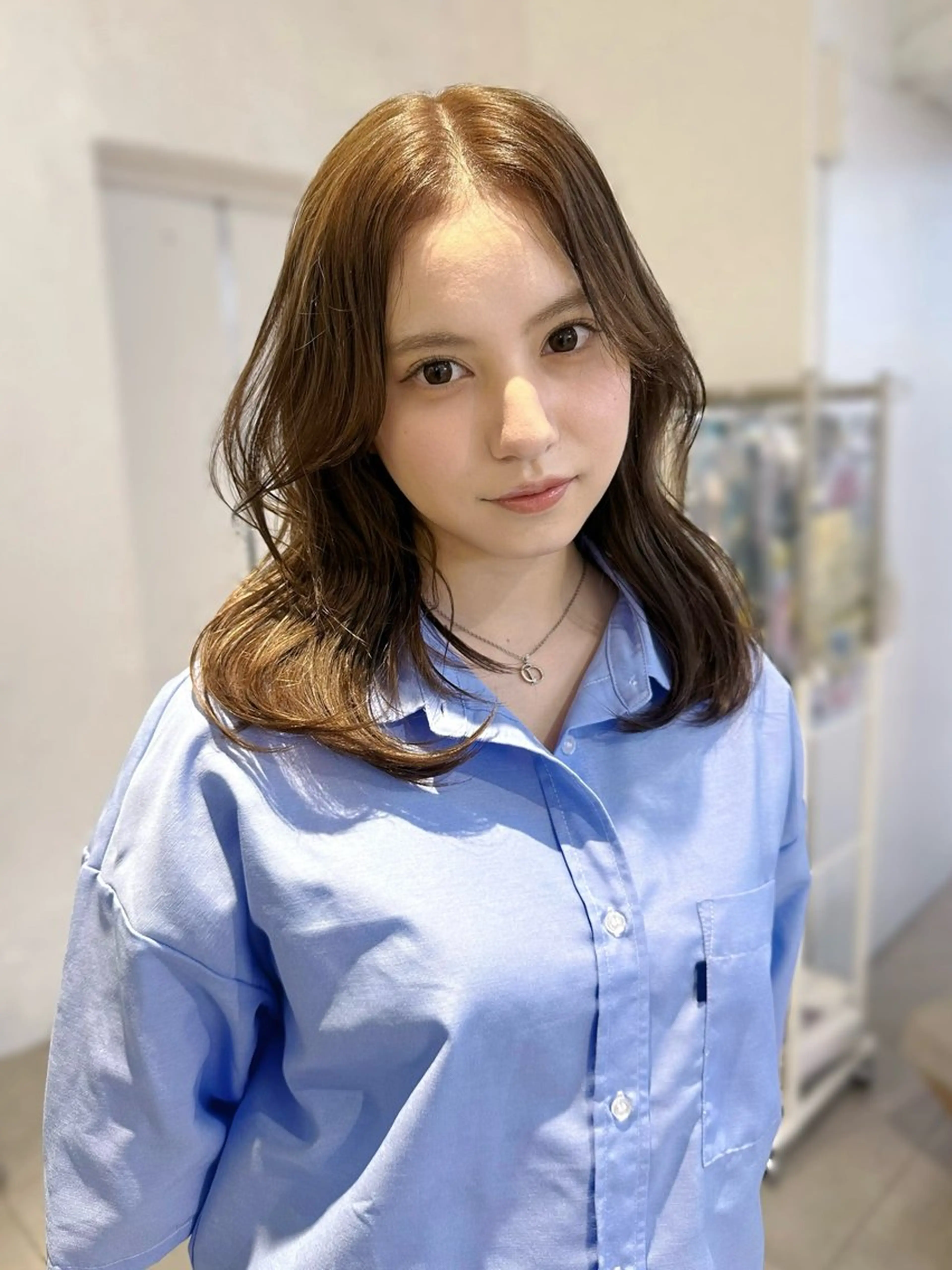 ロング 韓国ヘアメンズ・レデ ィース特化ミクのヘアスタイル