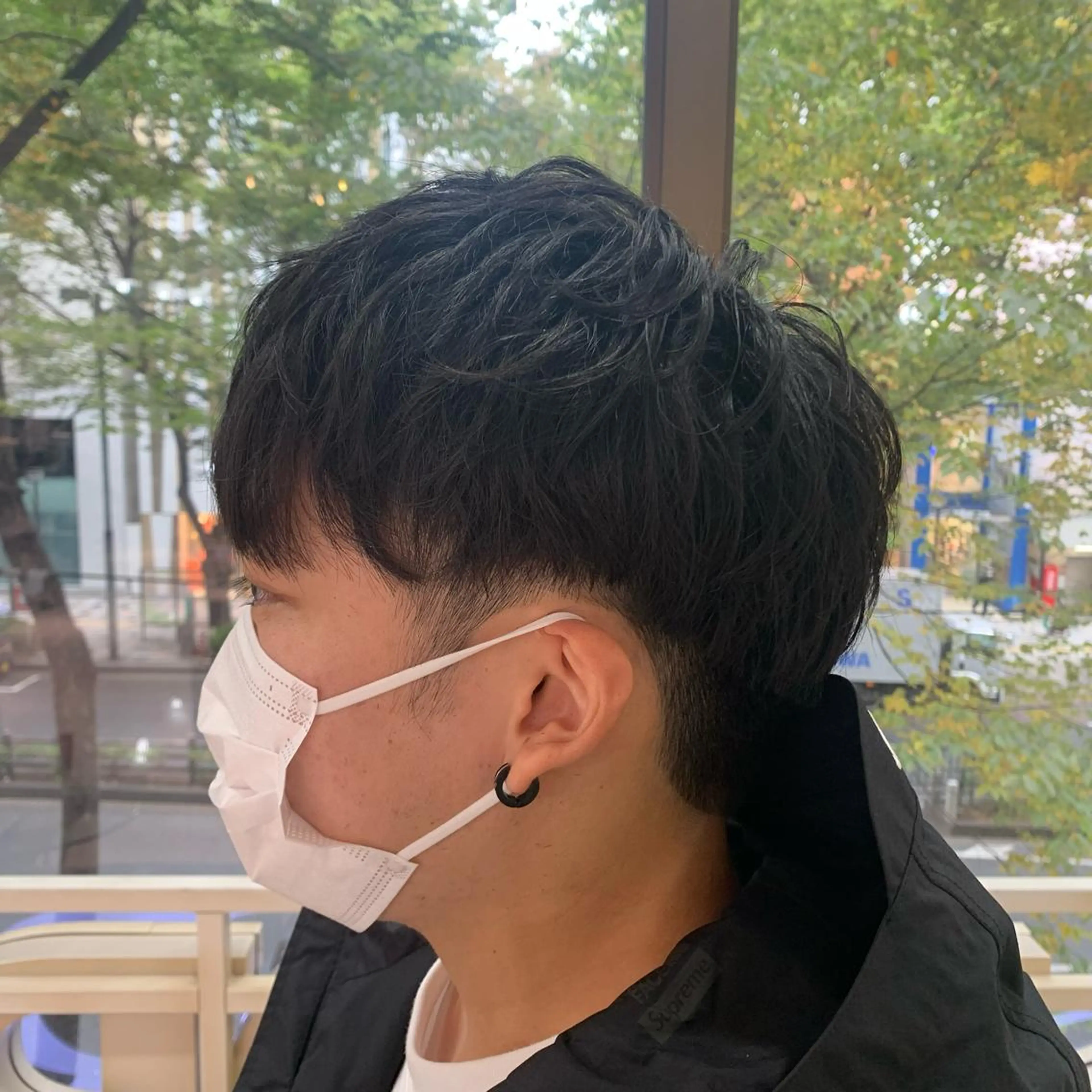 メンズ マッシュ 刈り上げ ハイトーン職人 ♡中島凱人のヘアスタイル