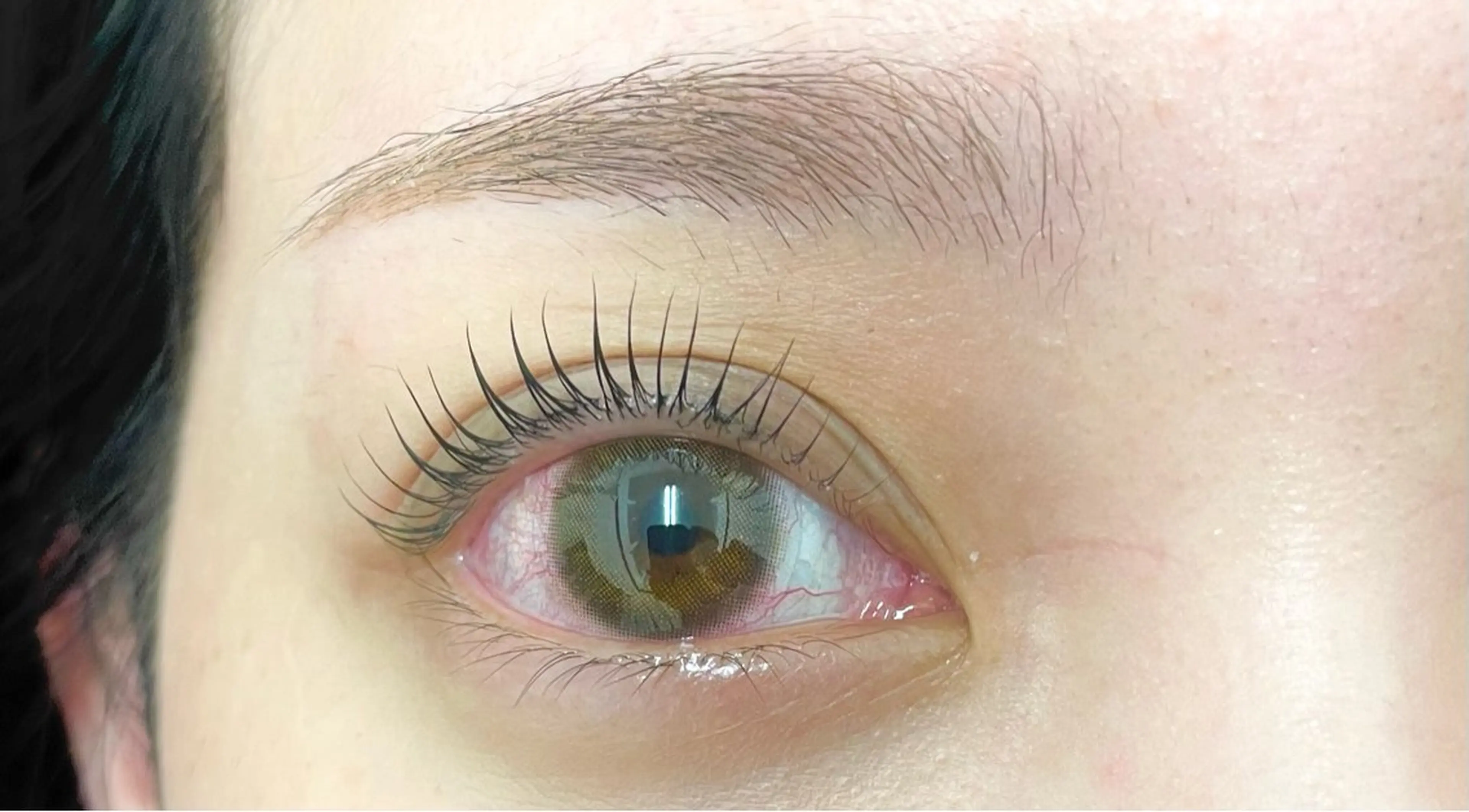 韓国風まつげパーマ➕ティント【コーティング仕上げ】の写真