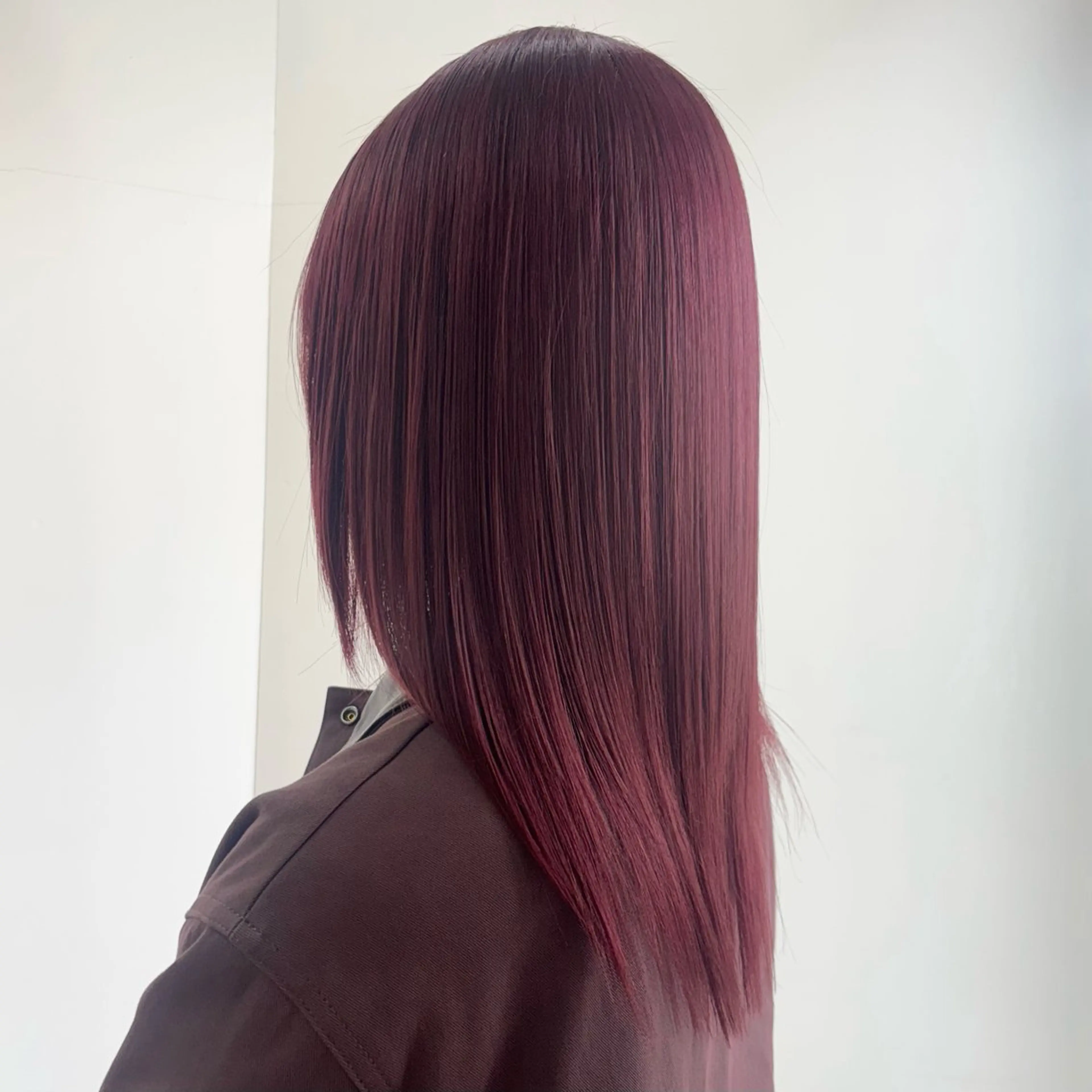 ミディアム カラー カット ヘアカラー 🍎似合わせハイトー ン🍎ののかのヘアスタイル