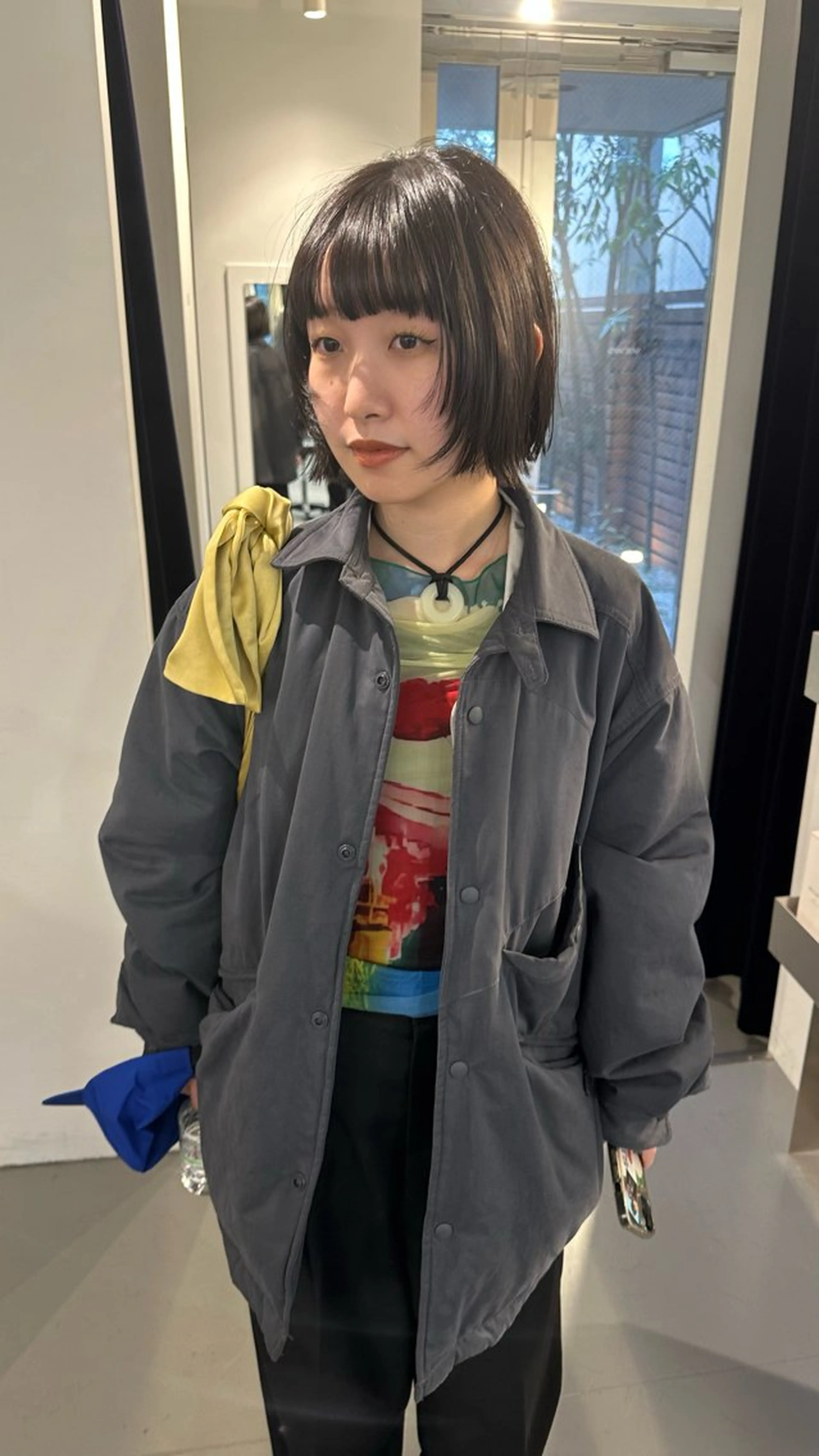 ショート カット ボブ/似合わせカット /ニュアンスカラーのヘアスタイル