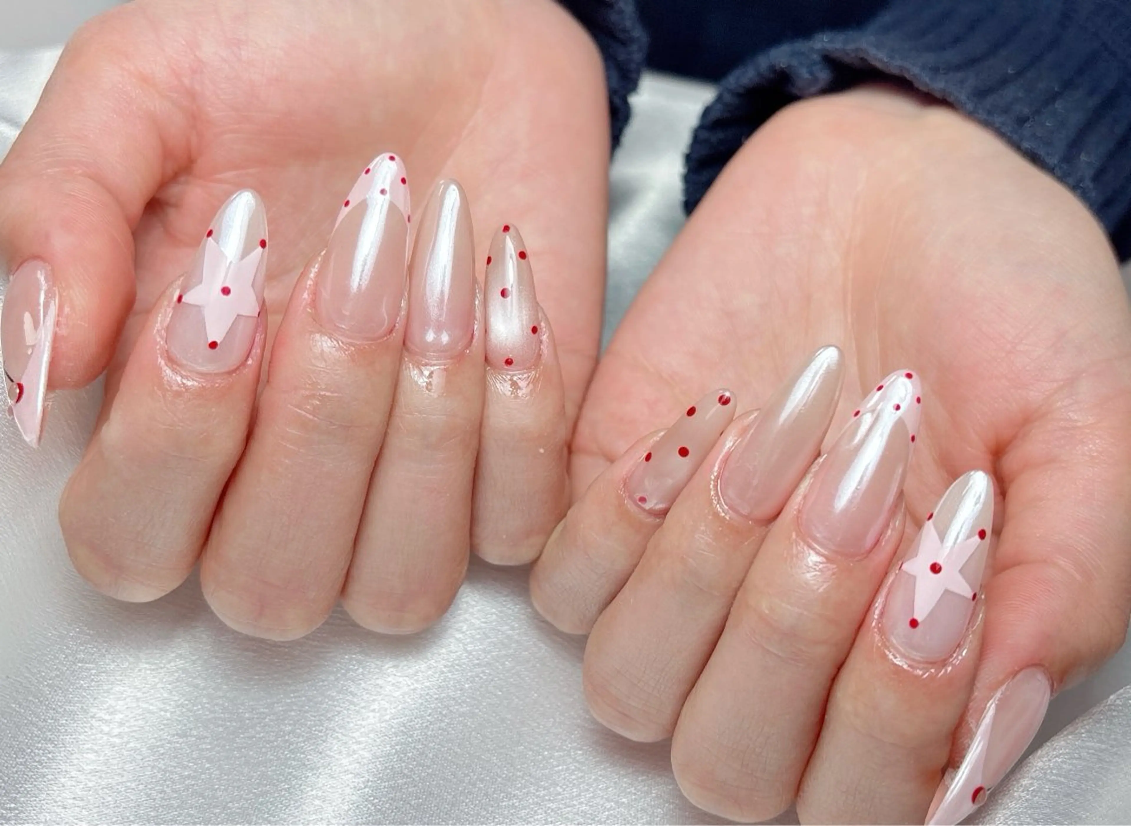 メンズ ネイル ハンドネイル Aura  Nail 長さだし/パラジェルのネイルデザイン