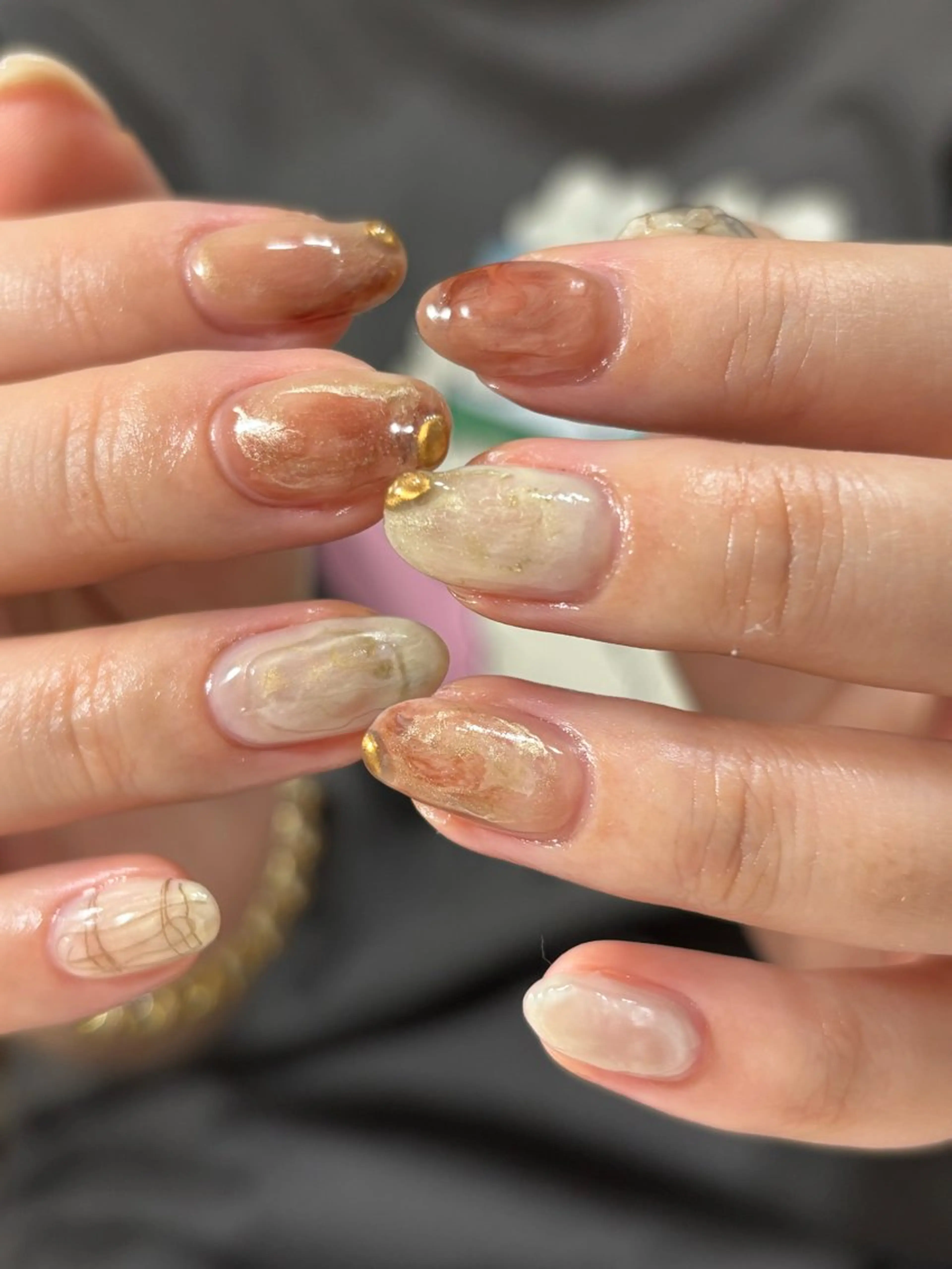 ネイル ニュアンスネイル Kel_y by yayoiのネイルデザイン