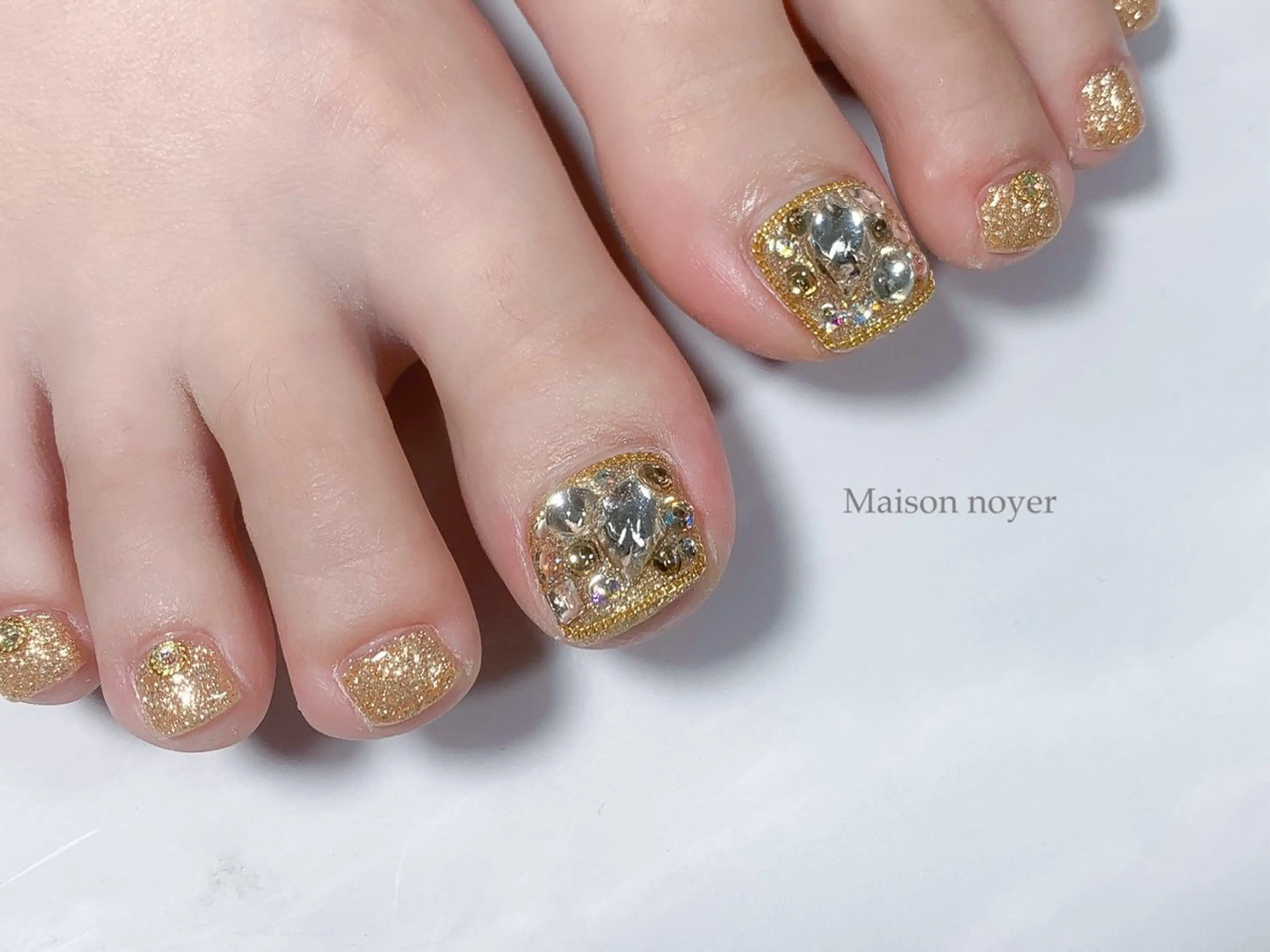 ネイル フットネイル Maison noyerのネイルデザイン