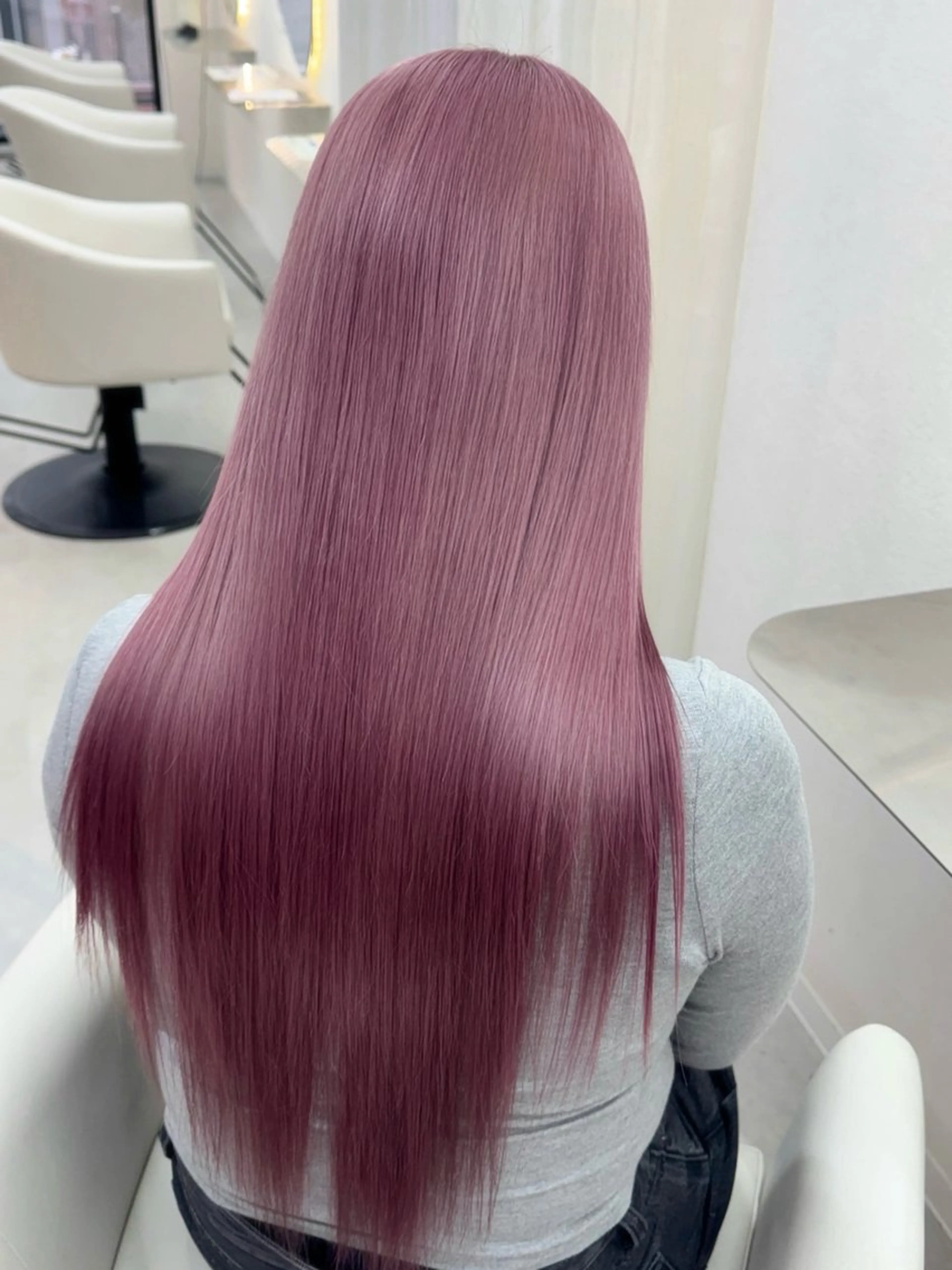 【当日予約OK❣️】🩰‎ブリーチonカラー︎💕︎︎【モデル】＋1step補修トリートメント付き✨の写真