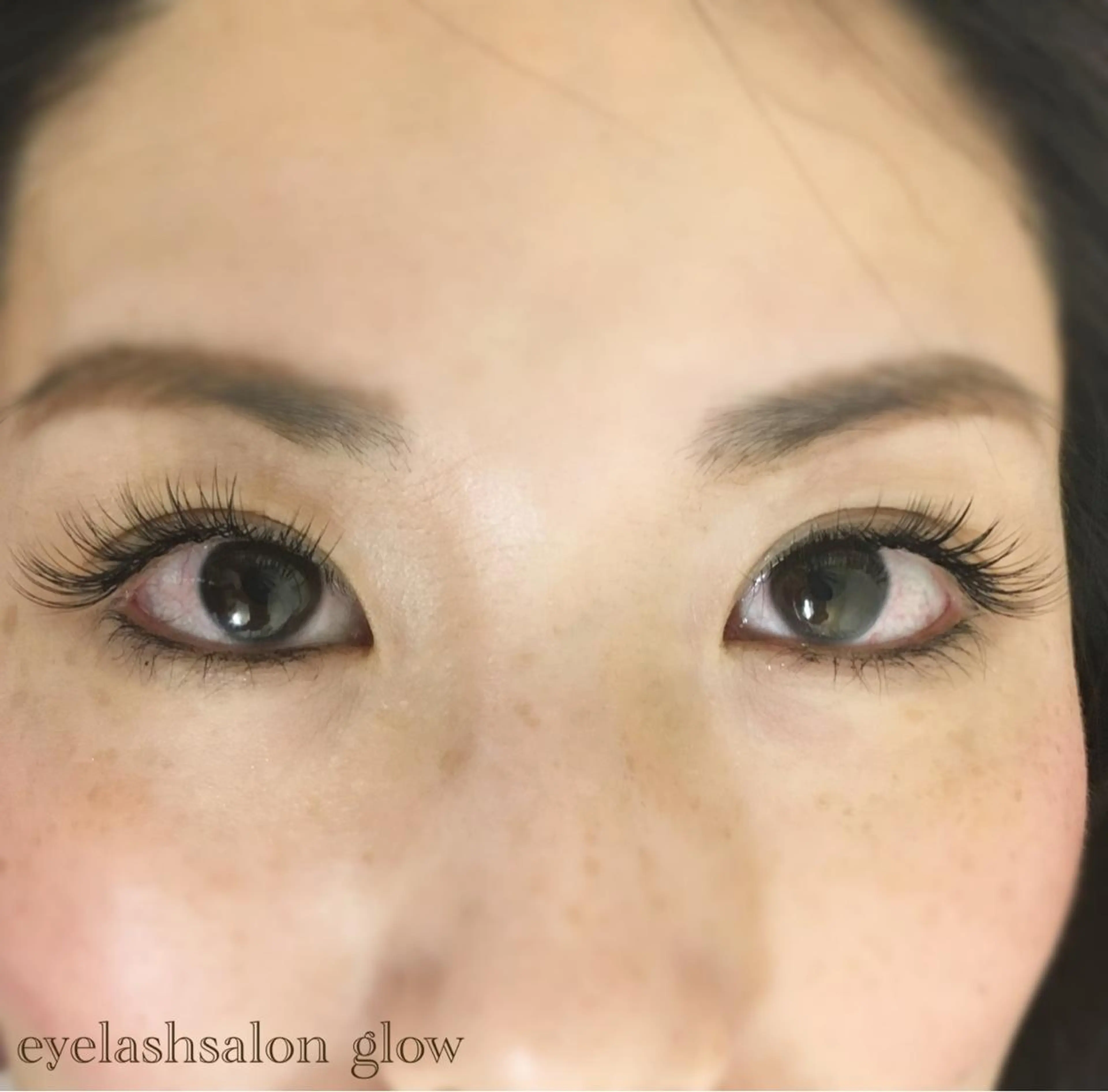 マツエク・マツパ 目尻長め eyelash glowのマツエク・マツパデザイン