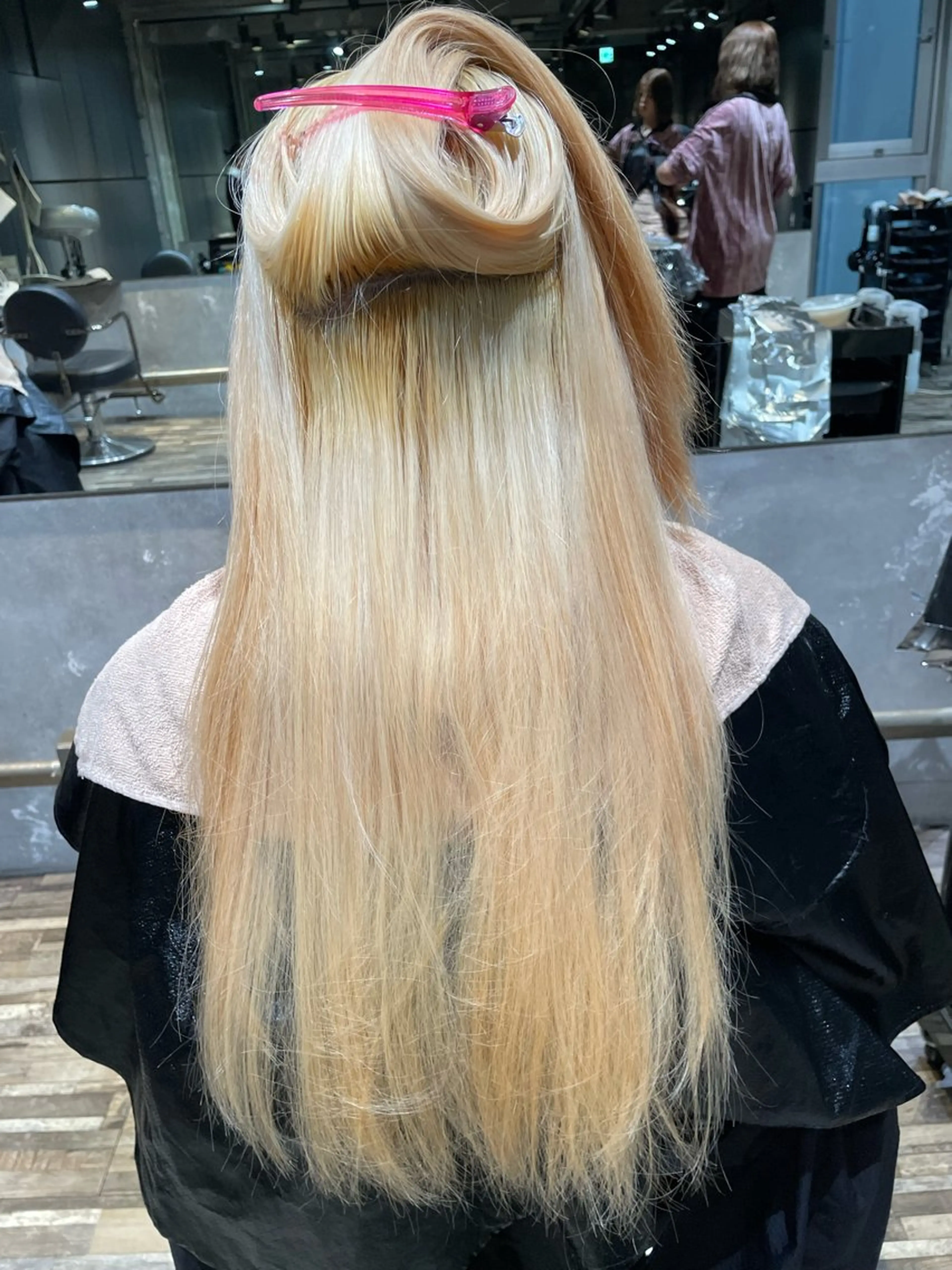 「ブリーチ毛対応」ハイダメージ縮毛矯正の写真