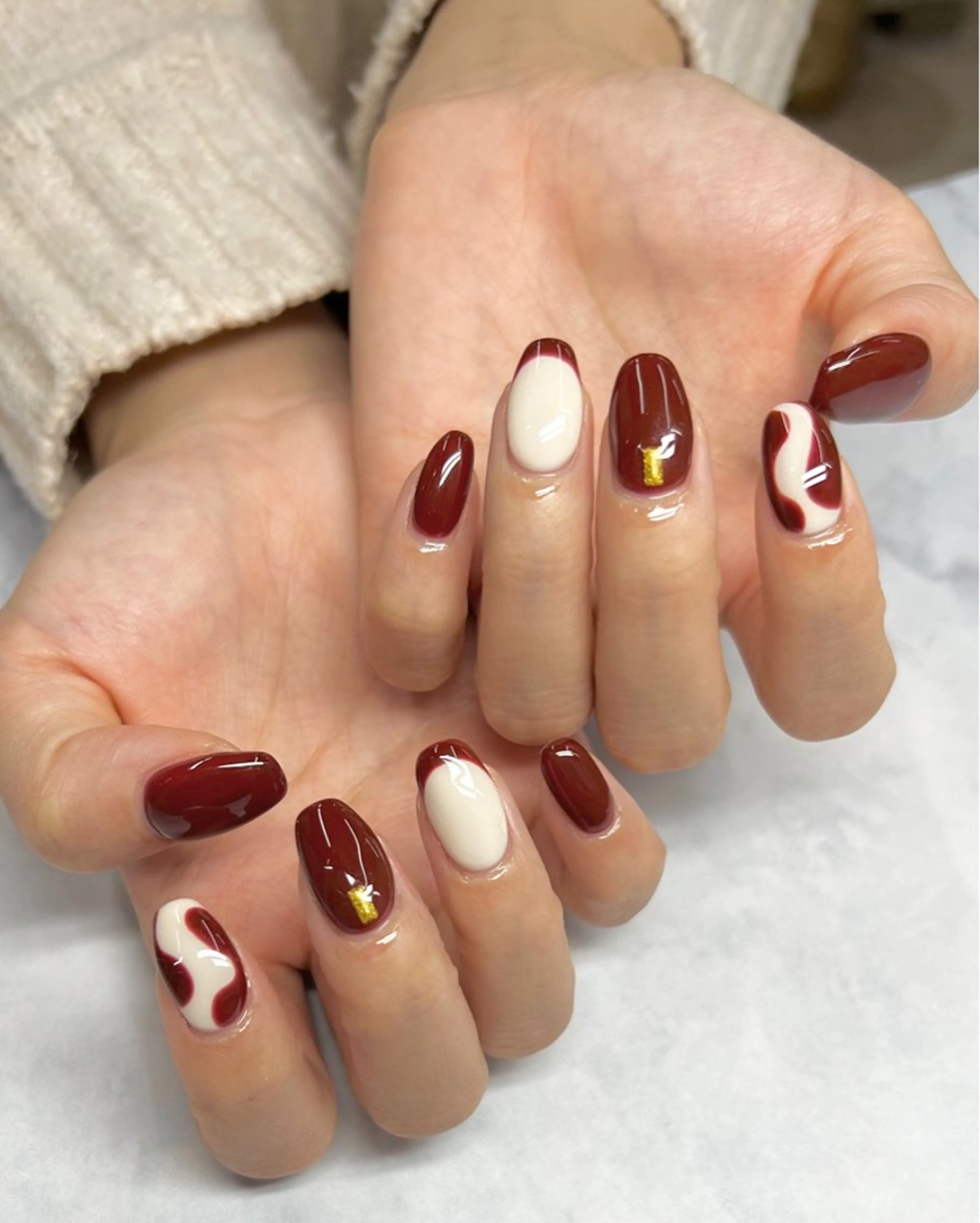 ネイル AISAフィル× ハードモチ最強のネイルデザイン