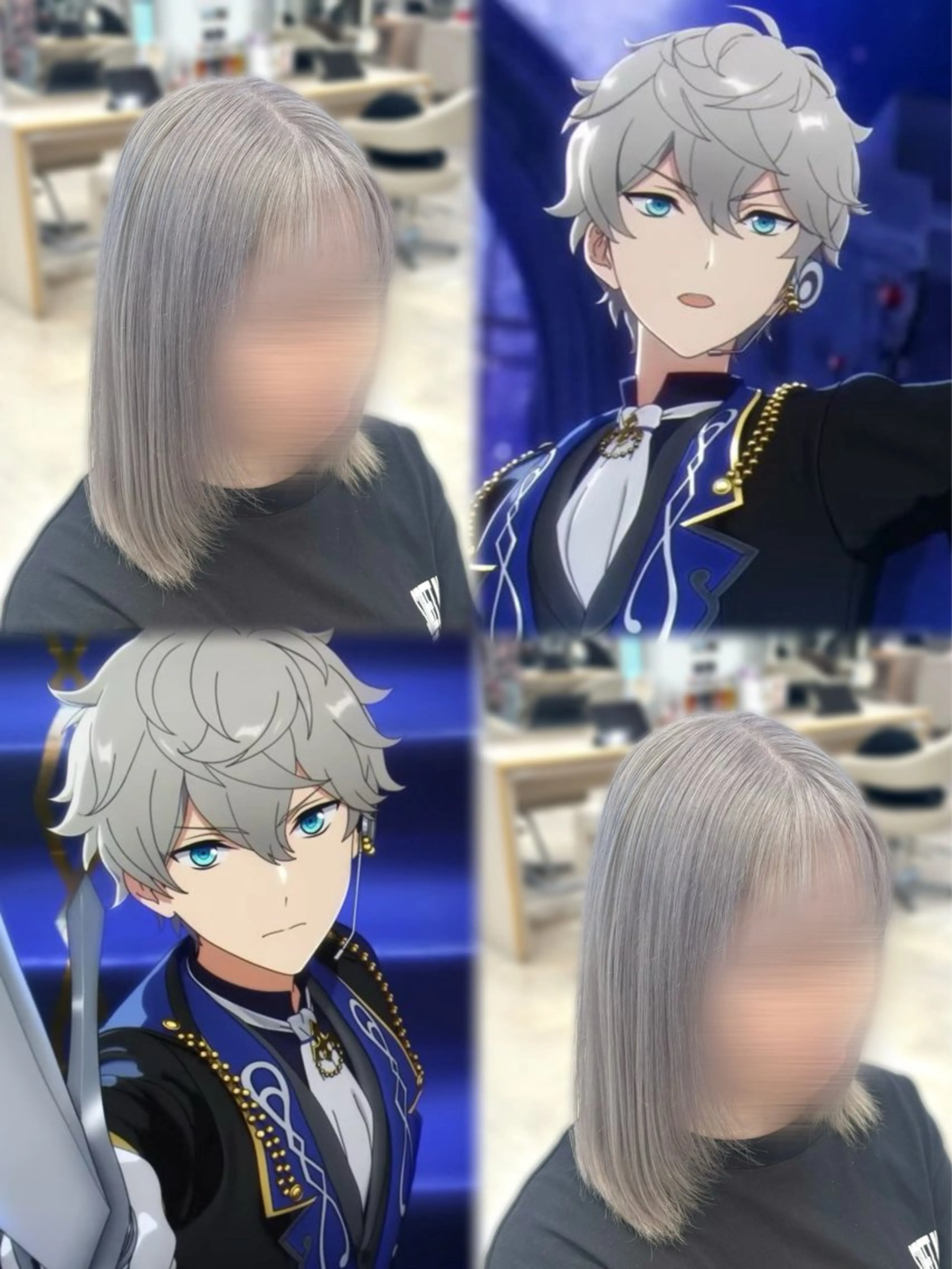 ミディアム カラー カット ヘアカラー 推し活/韓国/ブリー チカラーminamiのヘアスタイル