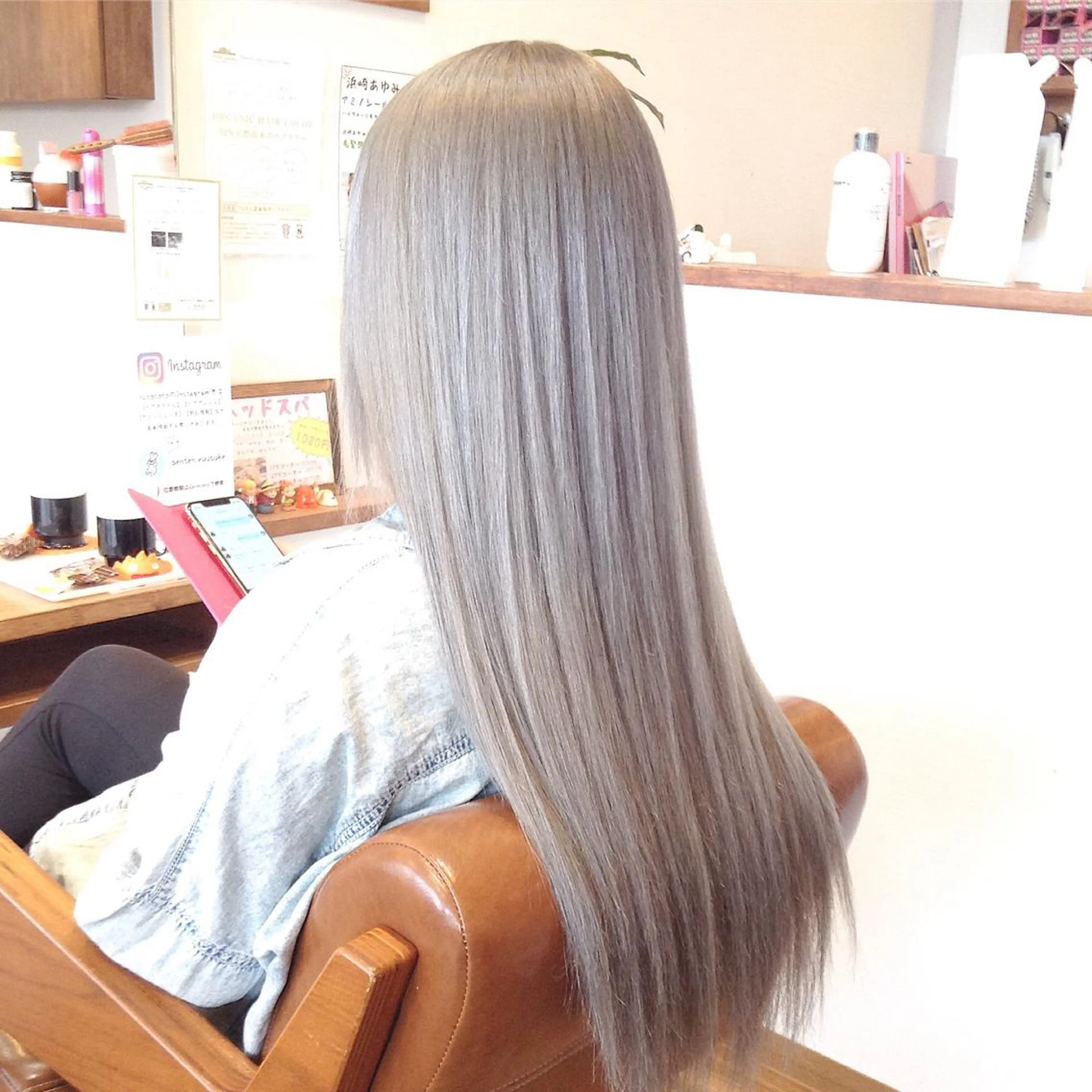 ロング カラー アディクシーカラー ダブルカラー ハイライトカラー イルミナカラー 3Dハイライト カット ヘアカラー トリートメント 辨天 勇介のヘアスタイル